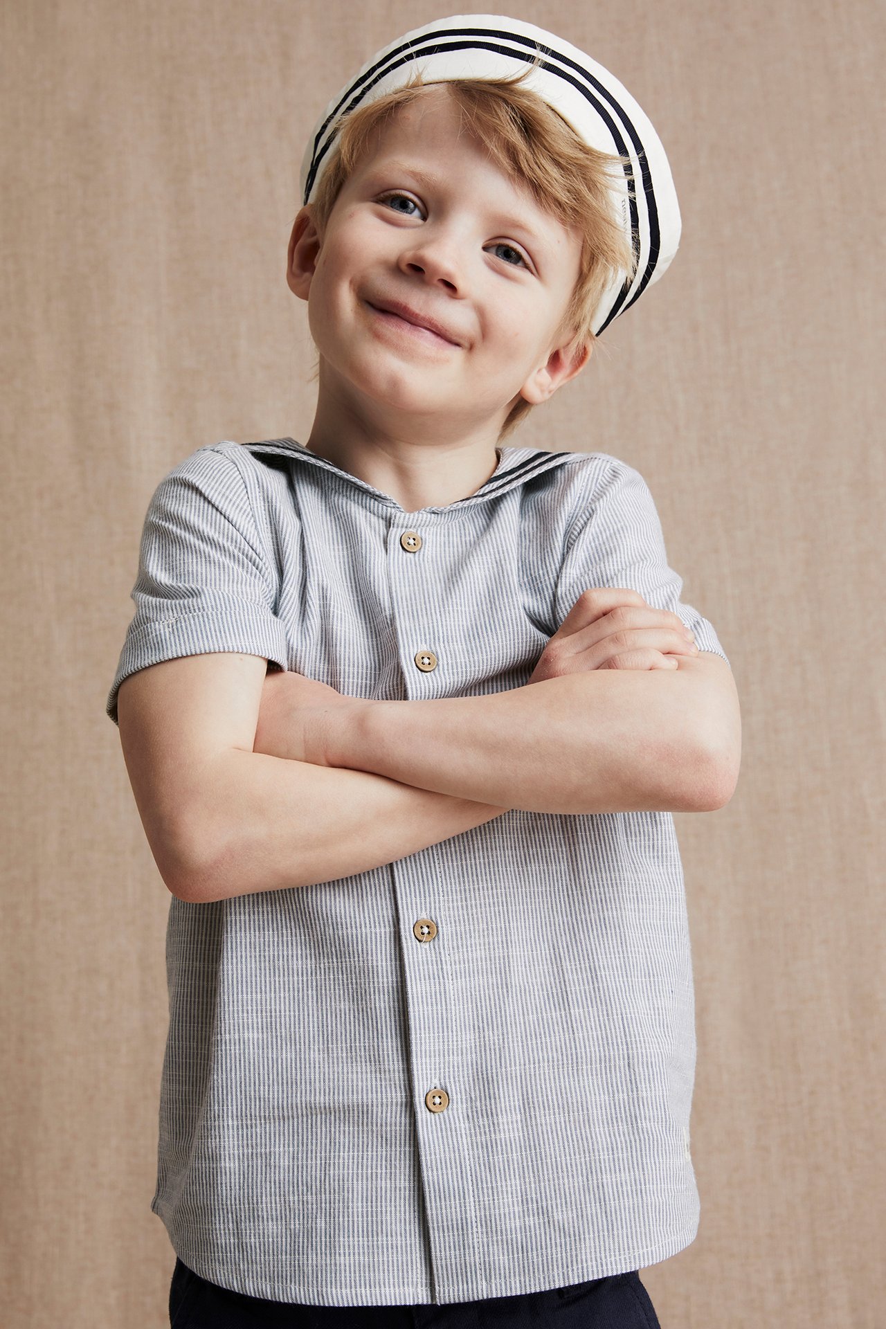 Striped sailor's shirt - Blue - 4