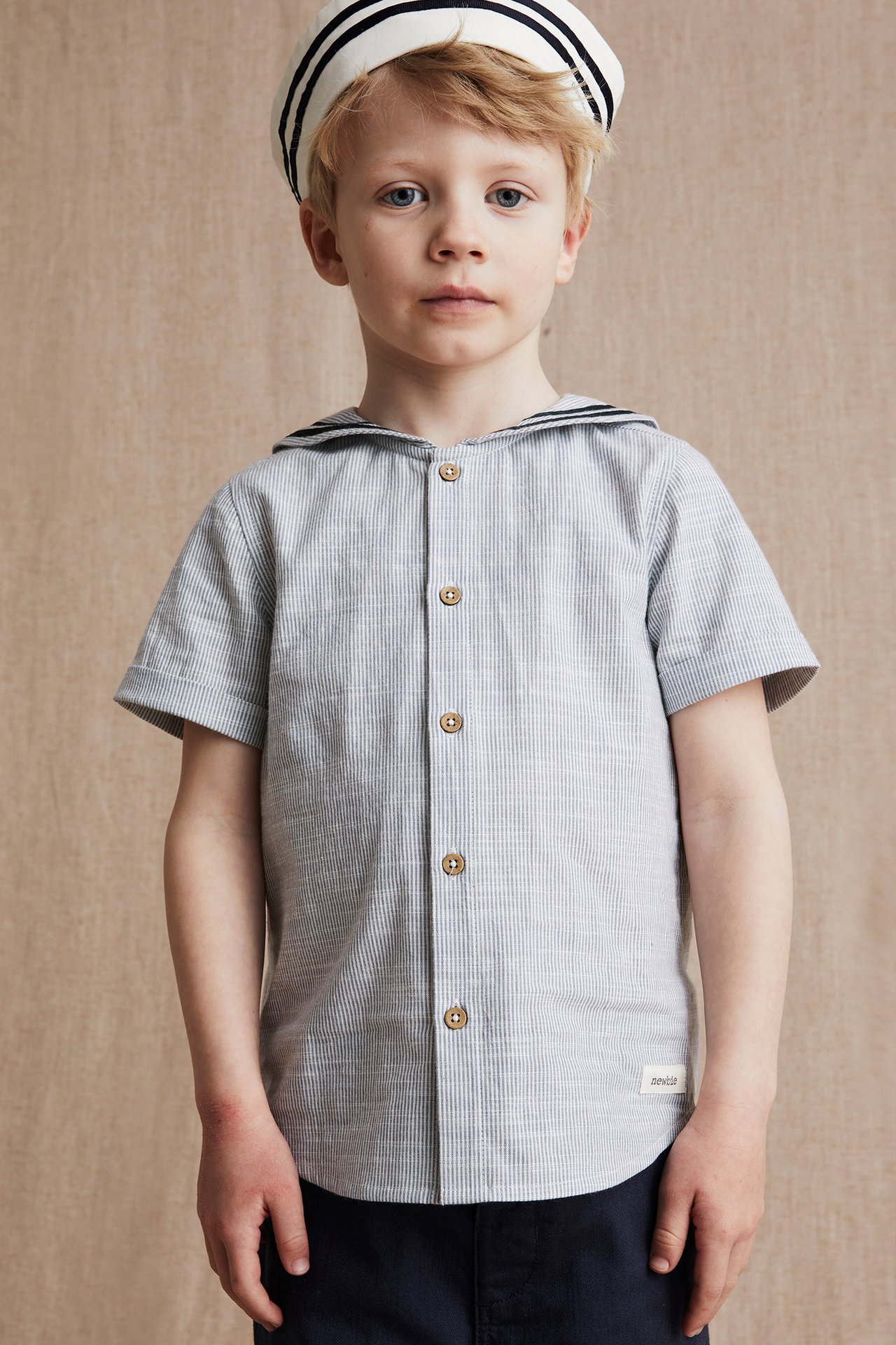 Striped sailor's shirt - Blue - 1