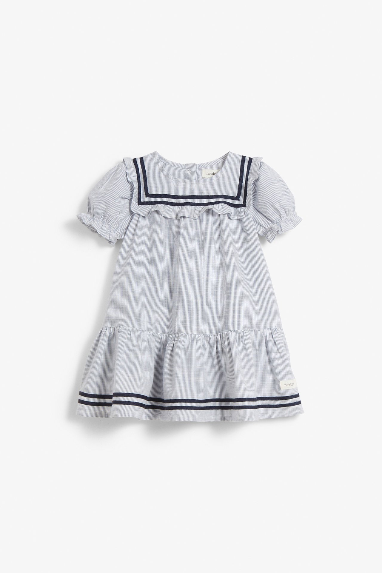 Striped Sailor's dress - Blue - 5