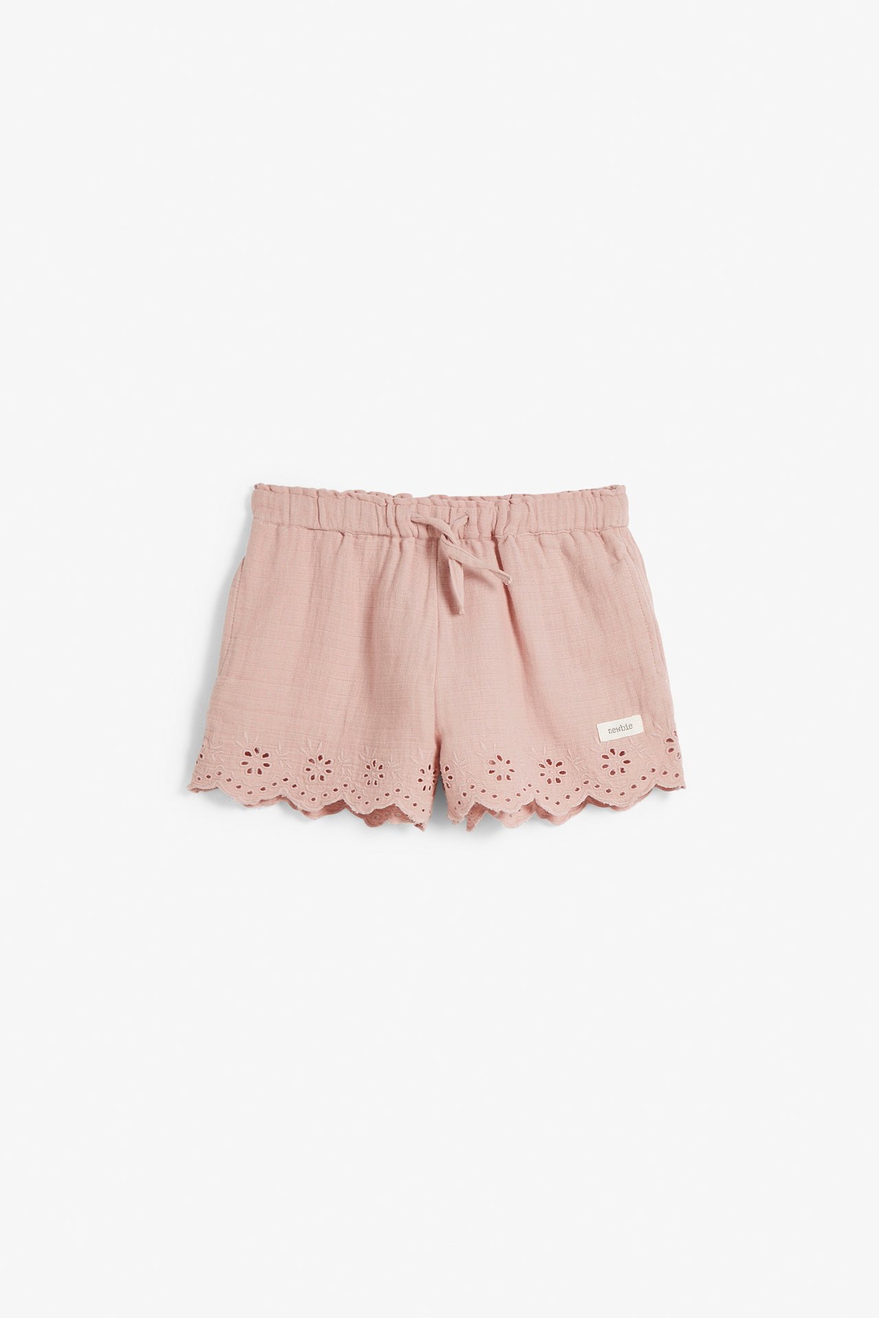 Shorts mit Stickerei - Rosa - 2