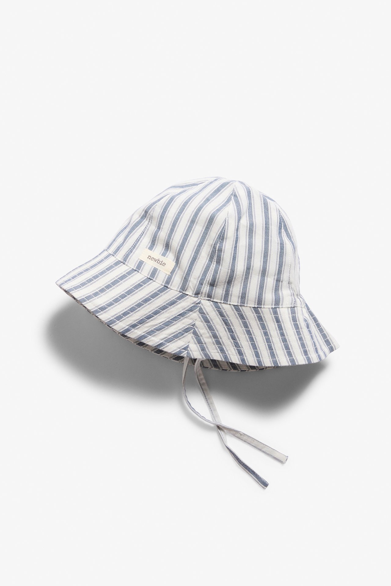 Striped bucket hat - Blue - 2