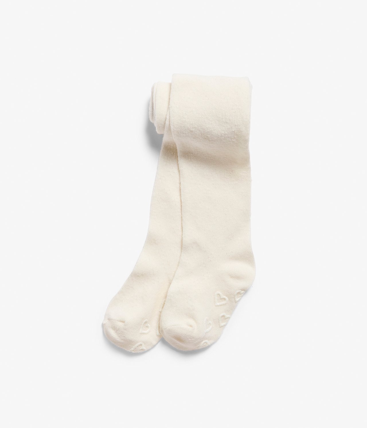 Strumpfhose mit Lochmuster - Naturweiß - 2
