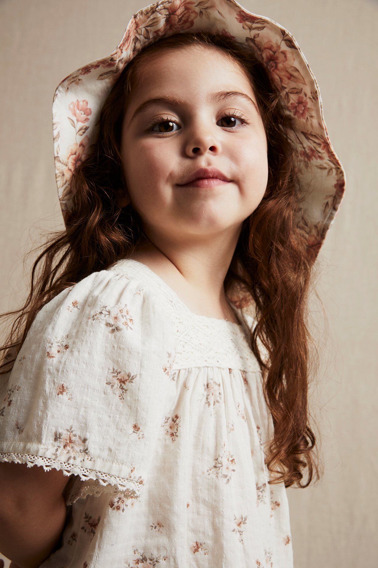 Floral set - Off-white - 3