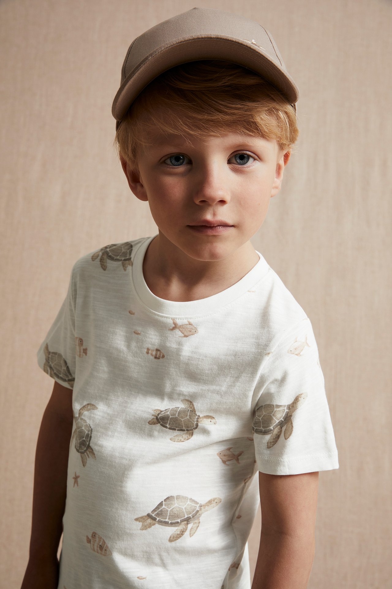 Sea  turtle t-shirt - Off-white - 2