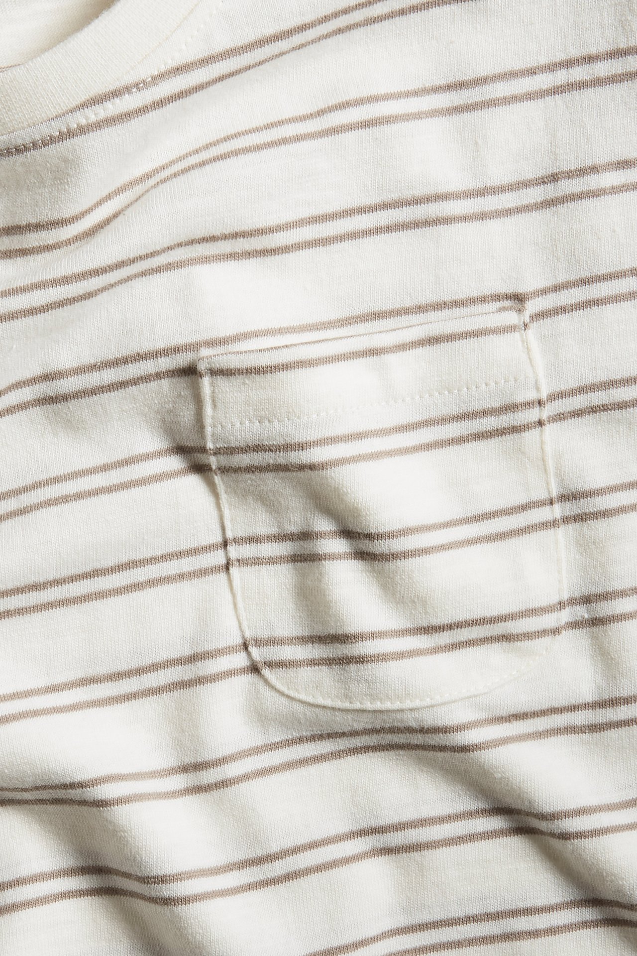 Striped t-shirt - Off-white - 1