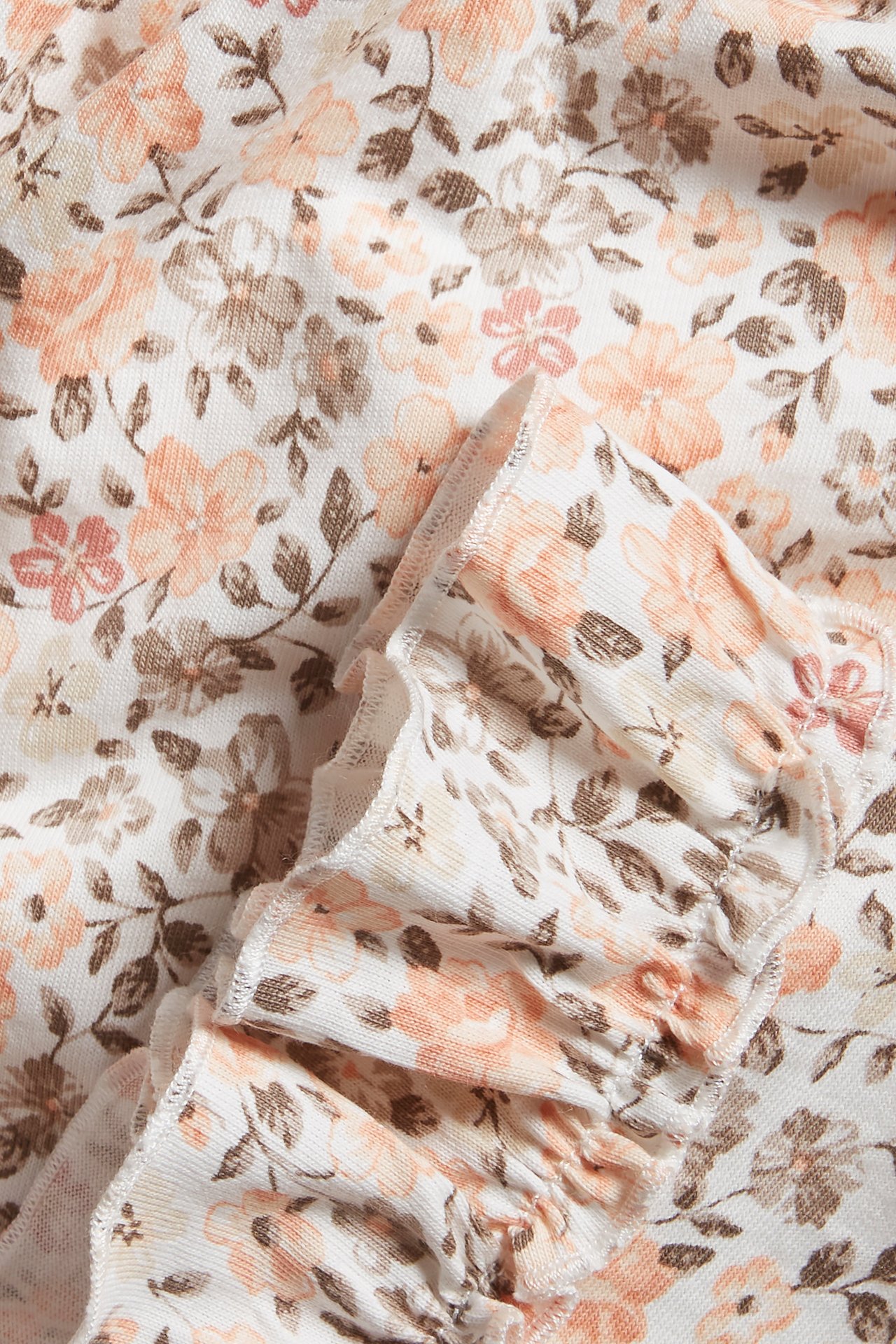 Floral romper - Off-white - 6