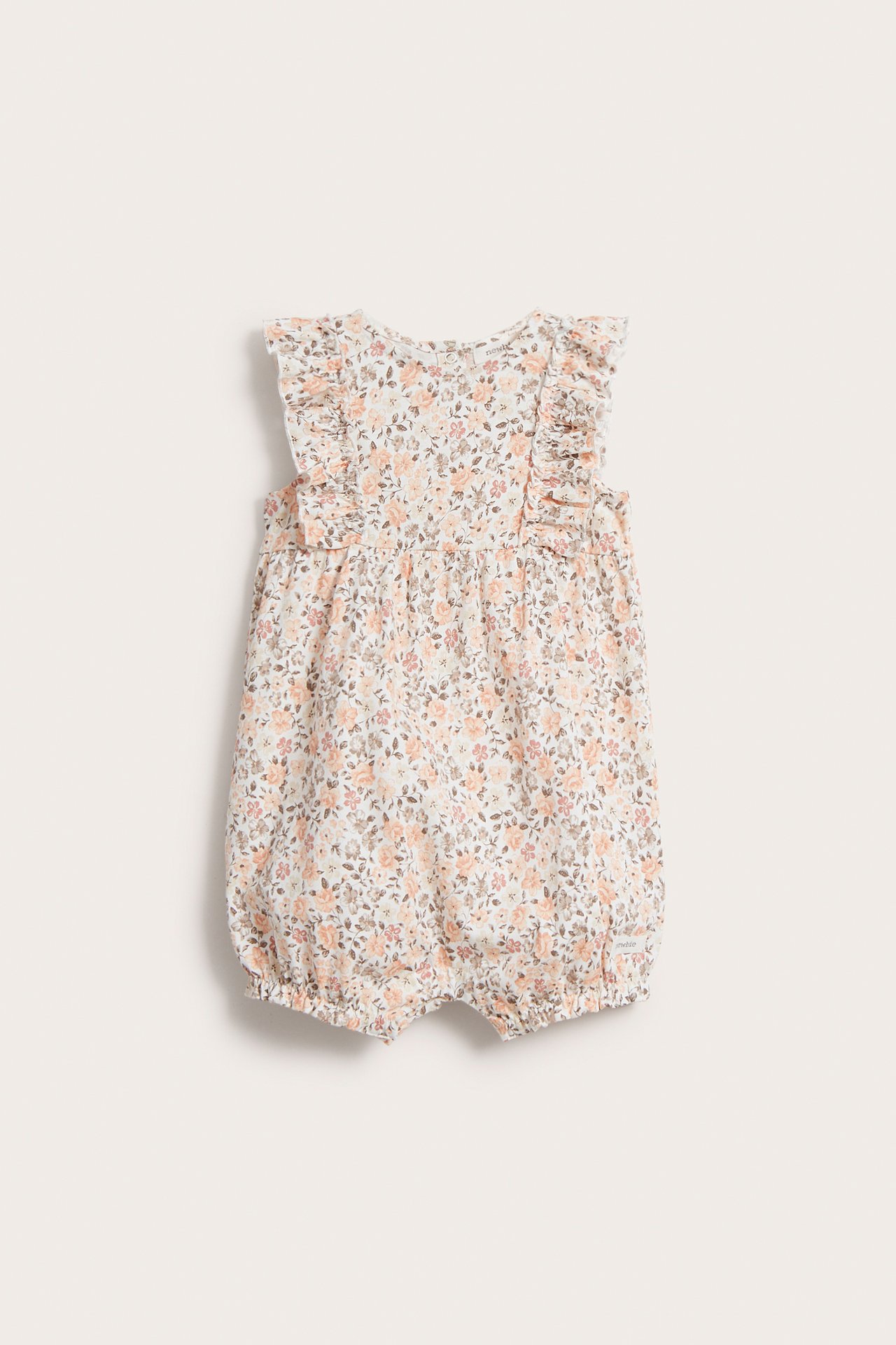 Floral romper - Off-white - 7