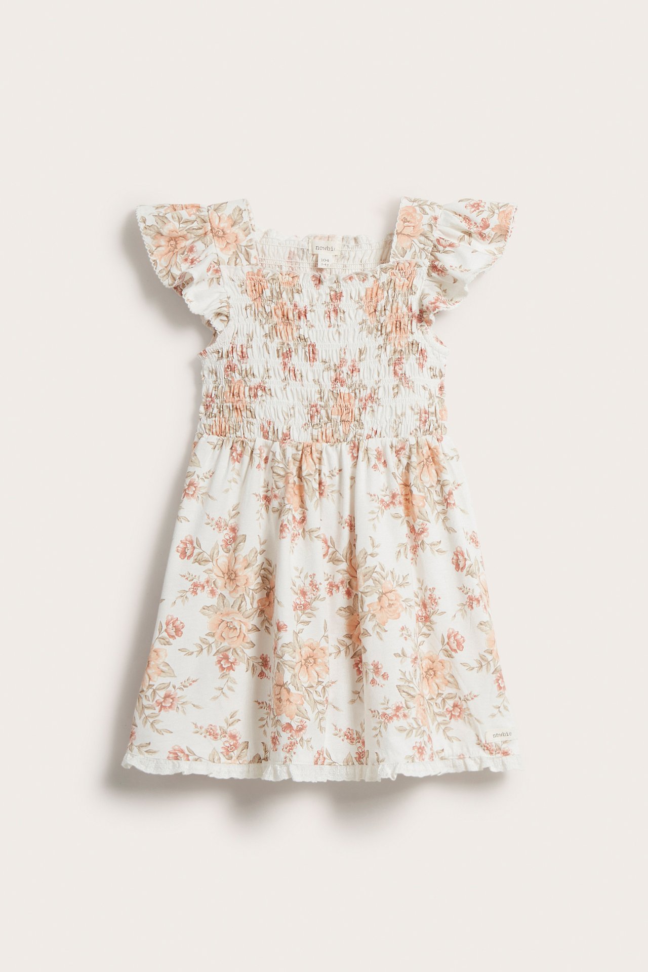 Floral smock dress - Off-white - 6