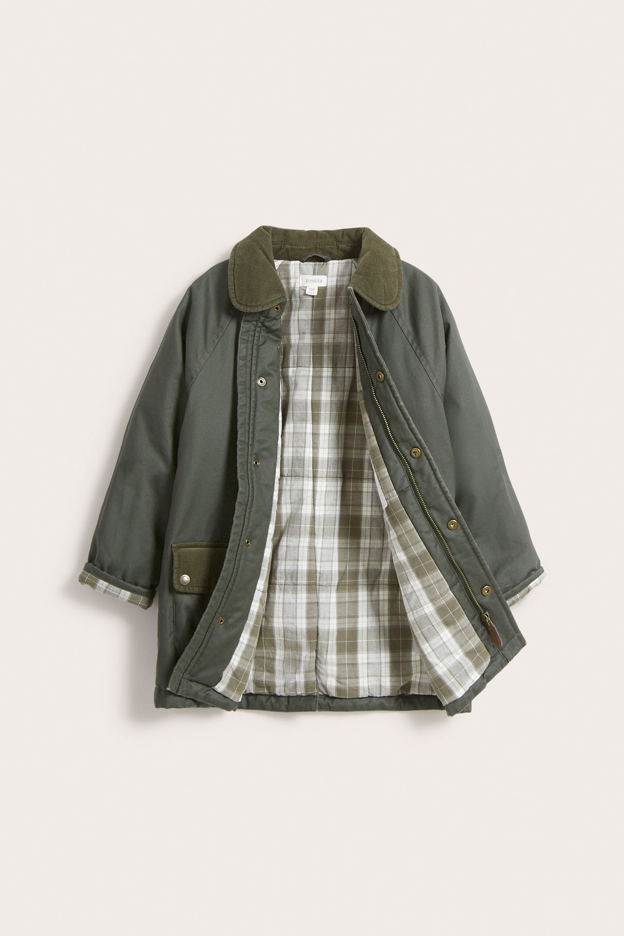 Waxed jacket - Green - 9