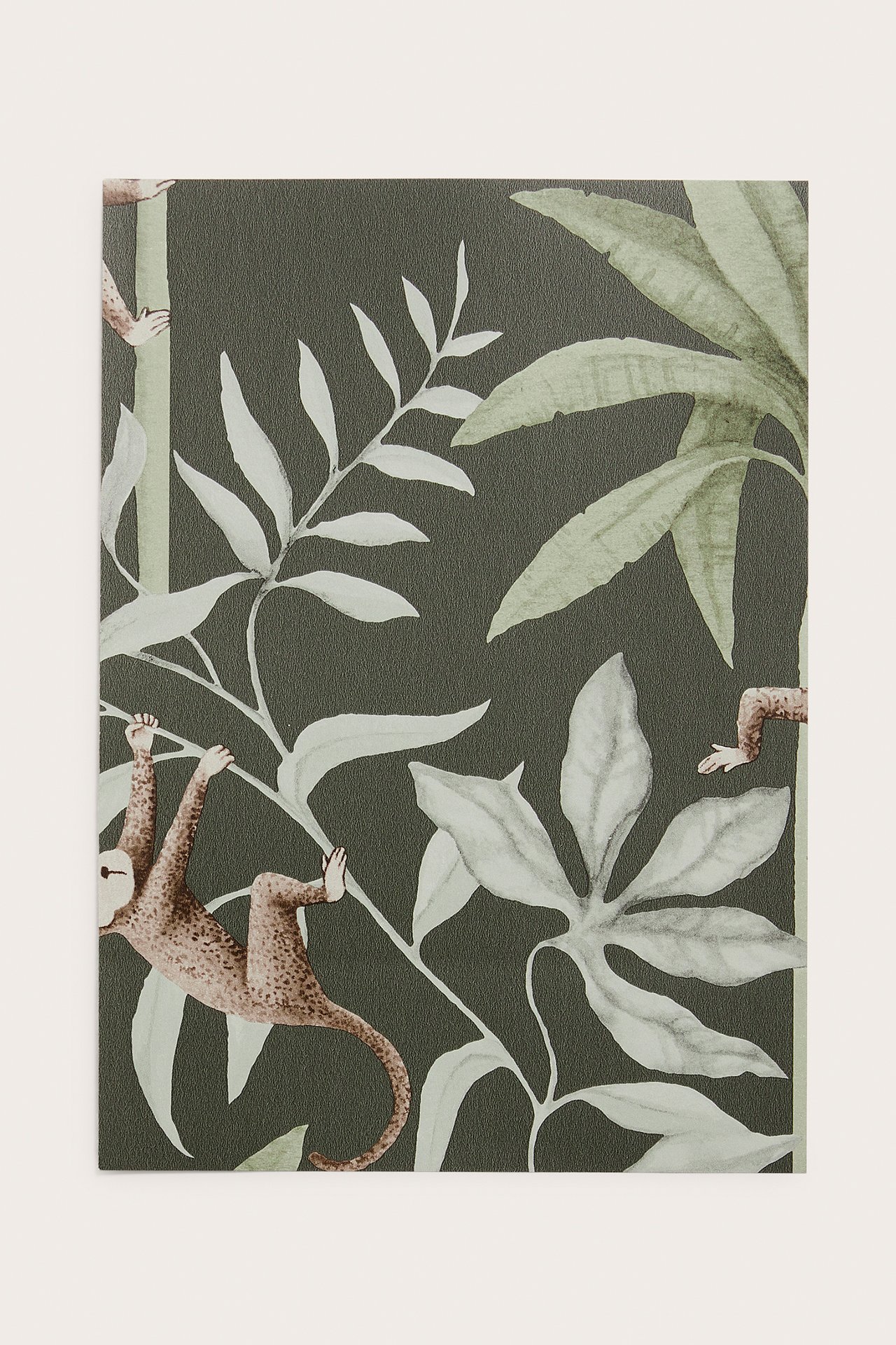 Tapetenmuster Jungle Friends