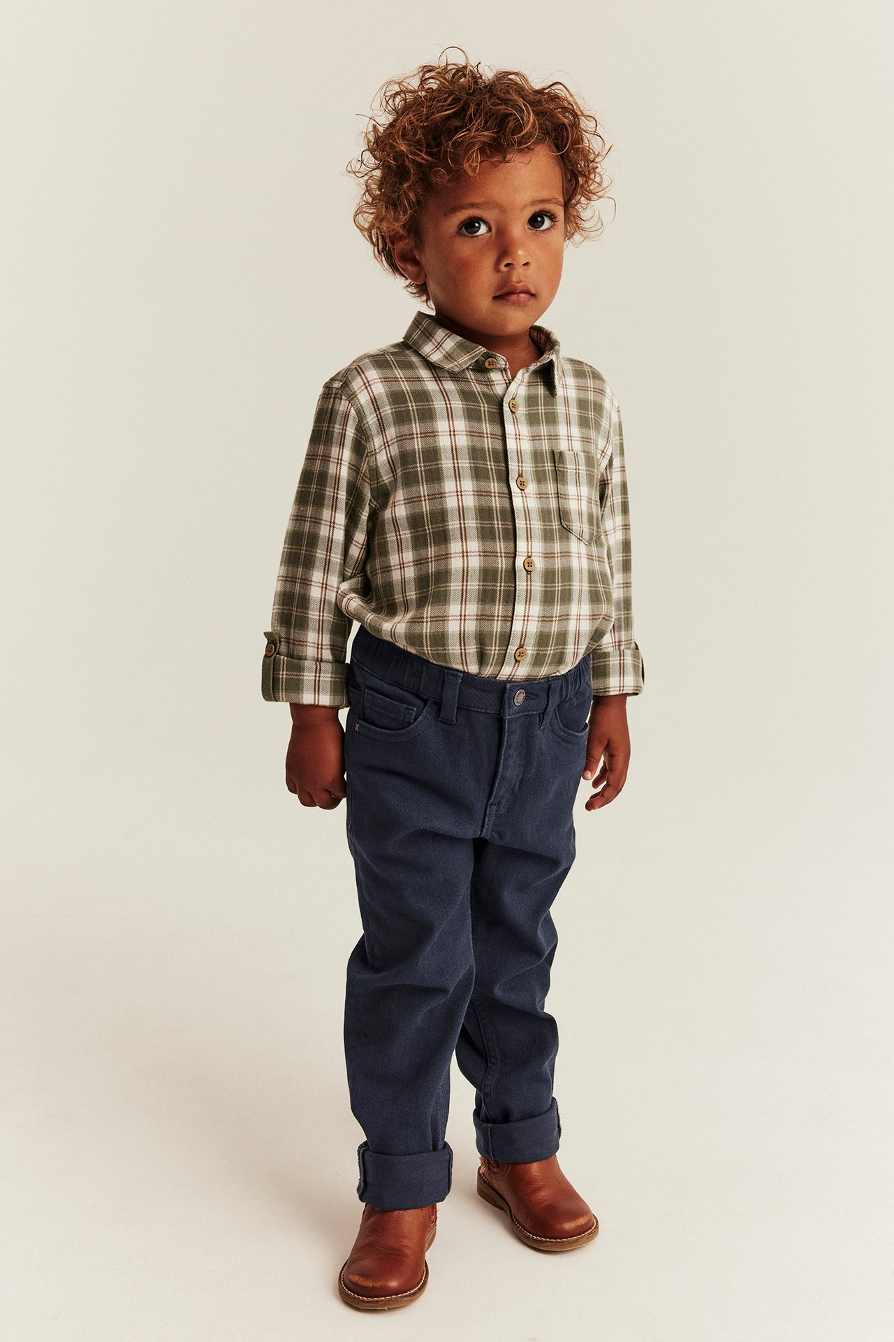 Gewebte Hose aus Twill