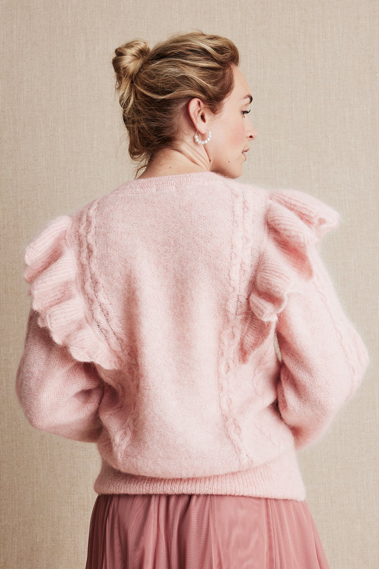 Newbie Woman knitted sweater - Pink - 170cm / Storlek: S - 2