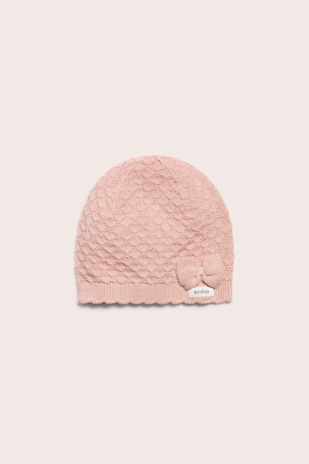 Pattern-knitted hat