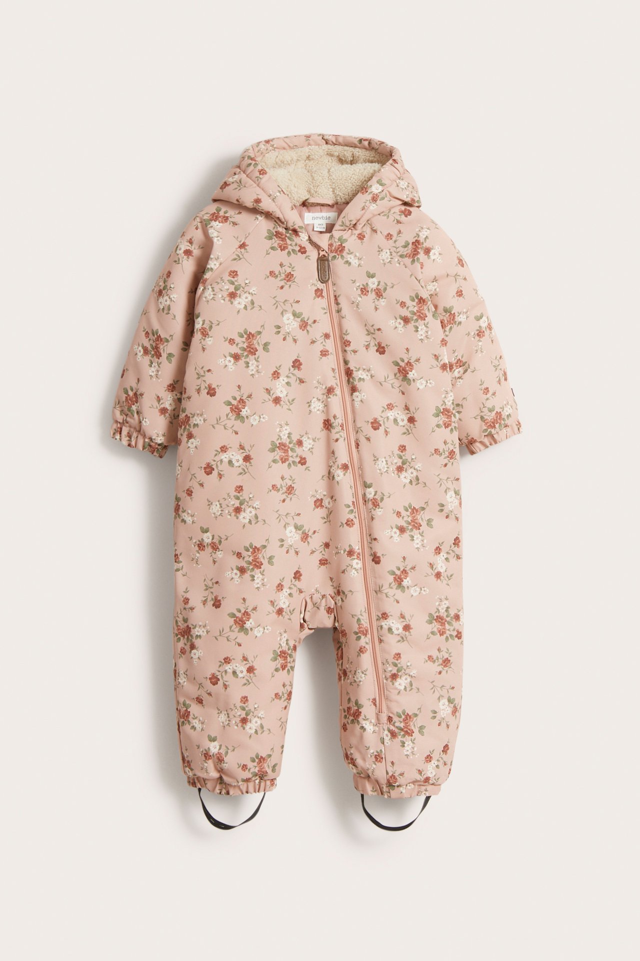 Patterned coverall for babies