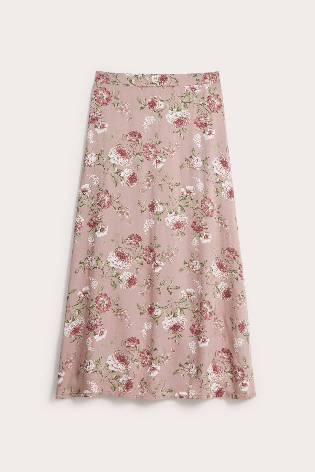 Rock aus Viskose mit Blumenmuster für Damen - Rosa - 6