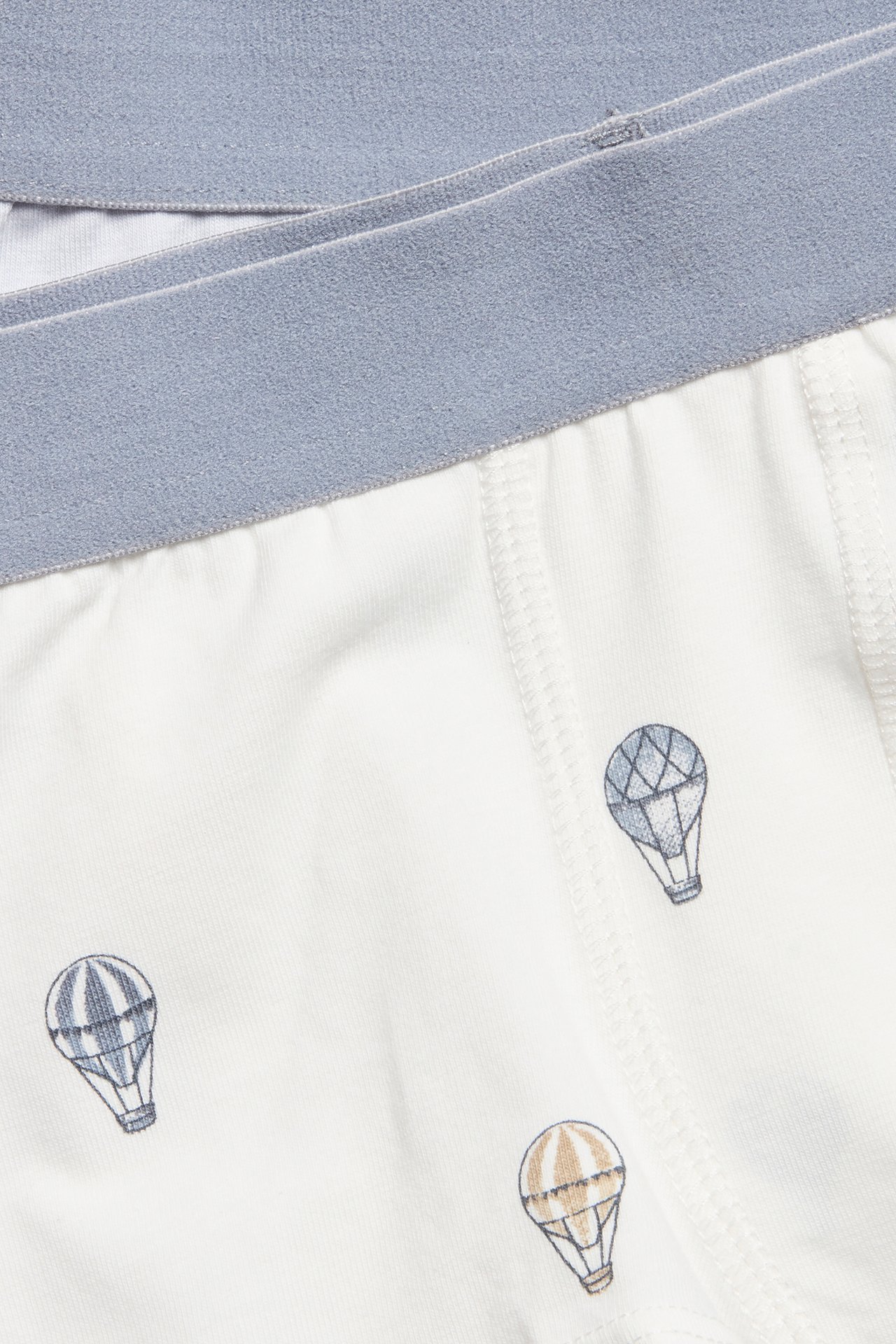 Boxershorts mit Heißluftballon-Muster - Hellblau  - 1