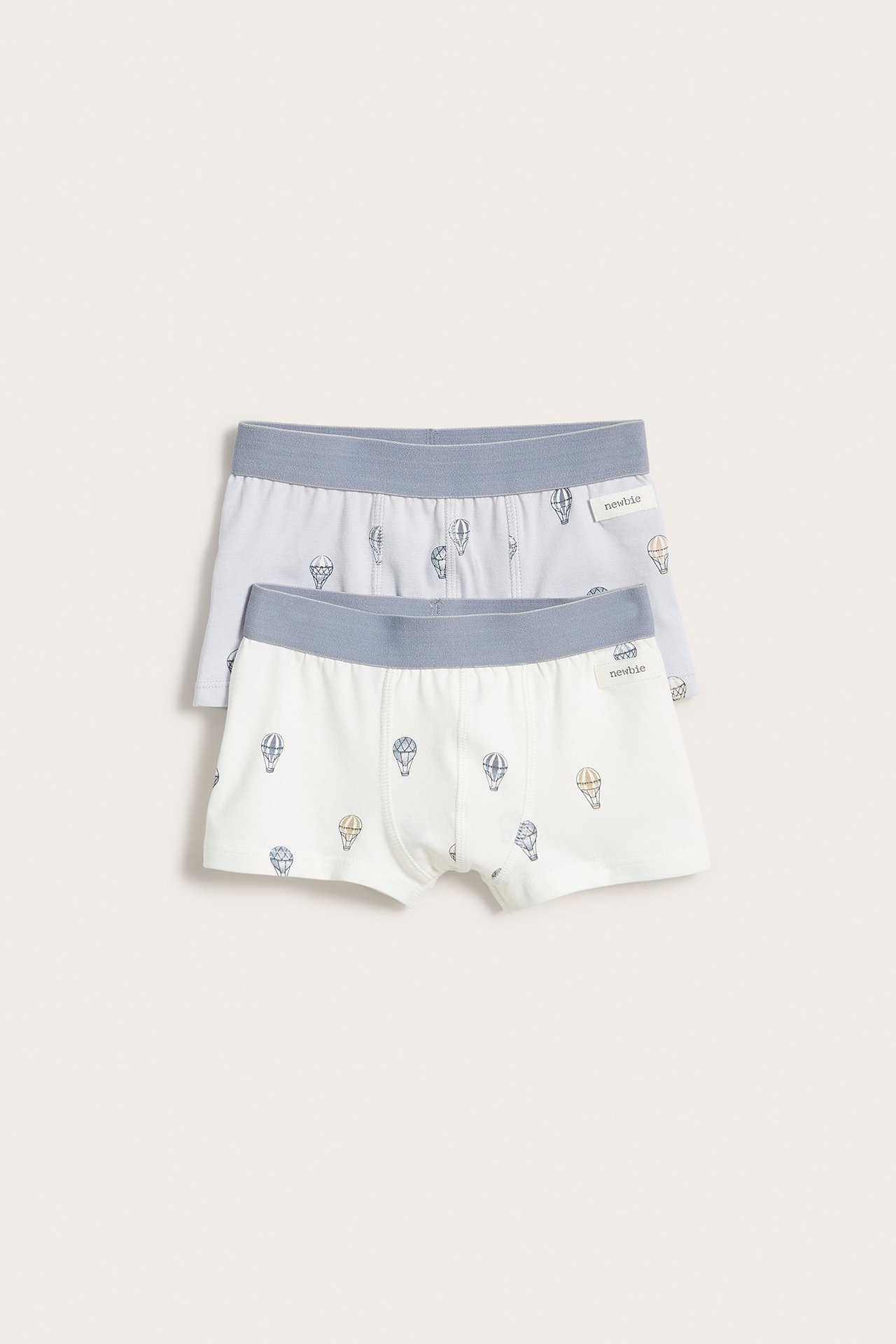 Boxershorts mit Heißluftballon-Muster - Hellblau  - 2