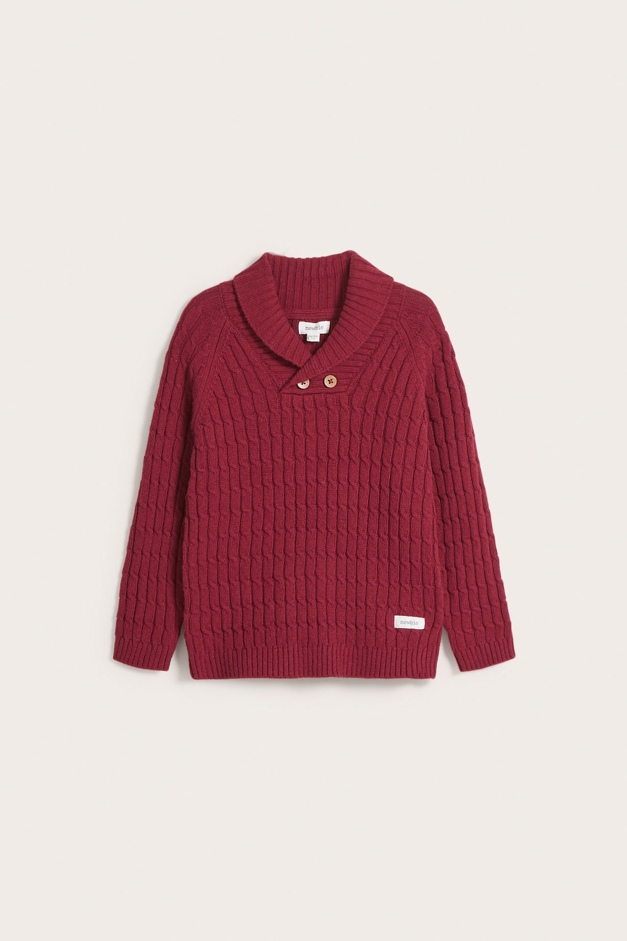 Strickpullover aus einem Wollgemisch - Rot - 4
