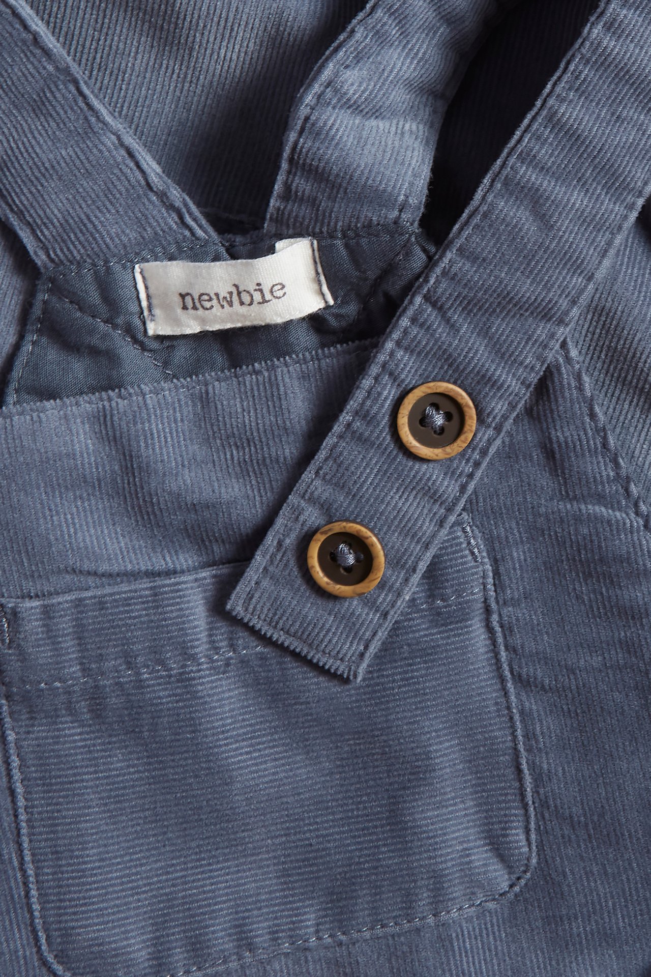 Corduroy overalls - Blue - 1