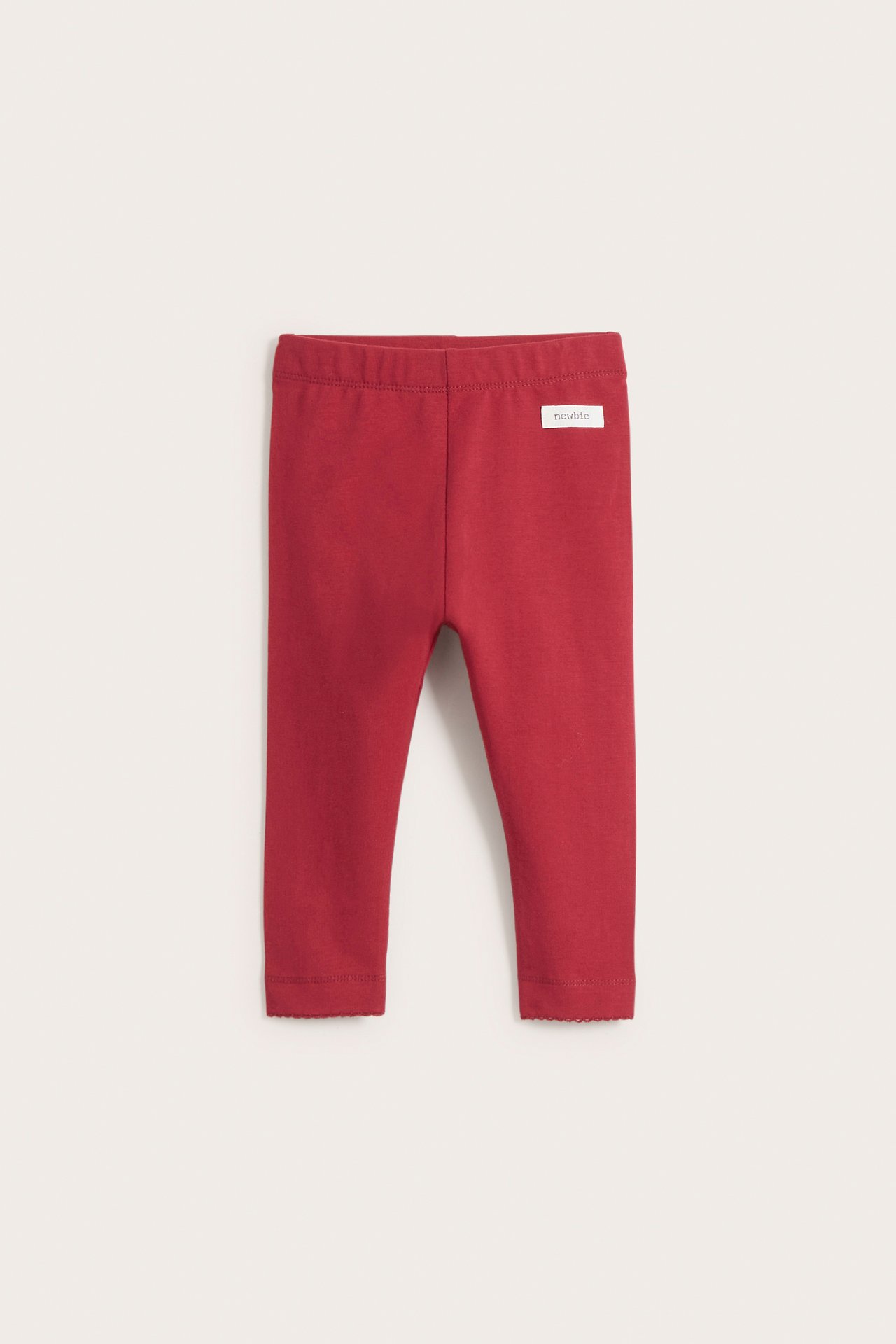 Leggings mit Rüschen - Rot - 3