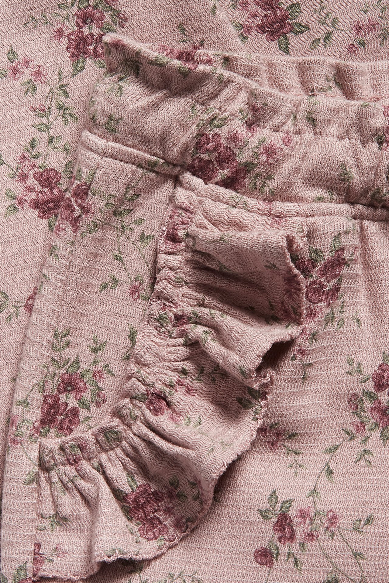 Floral zigzag joggers - Pink - 3
