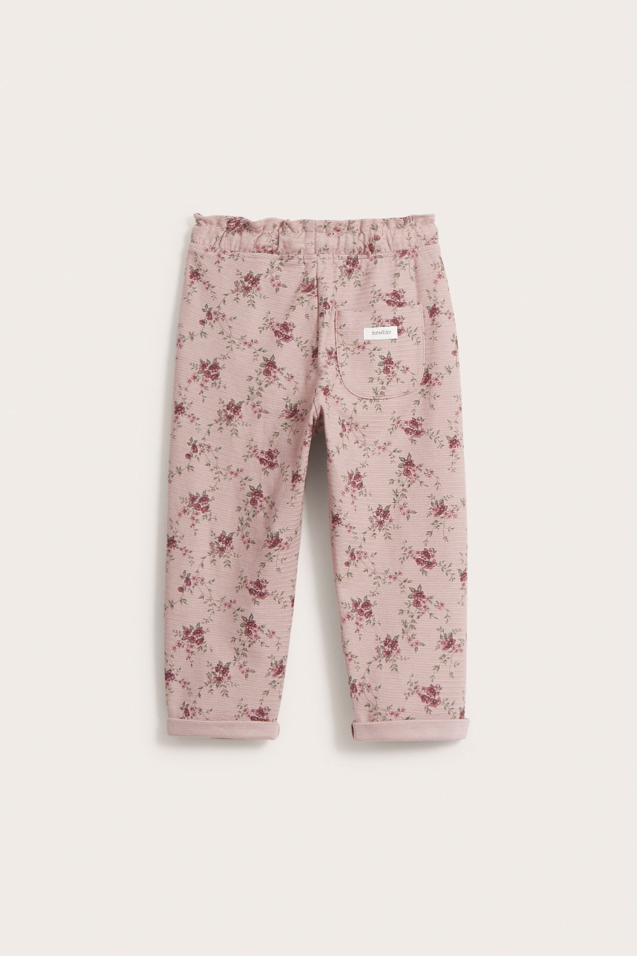 Floral zigzag joggers - Pink - 5