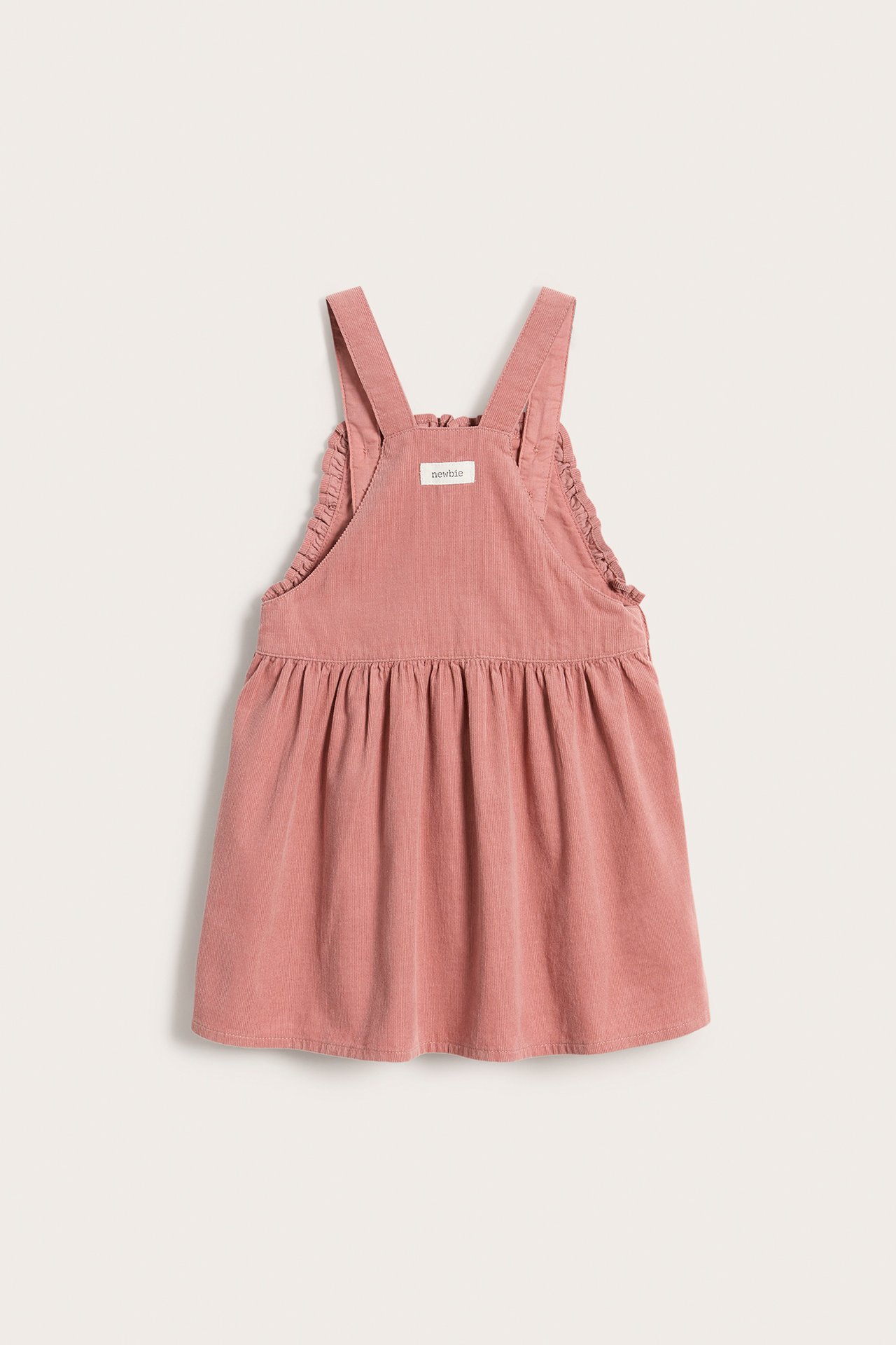 Corduroy pinafore dress