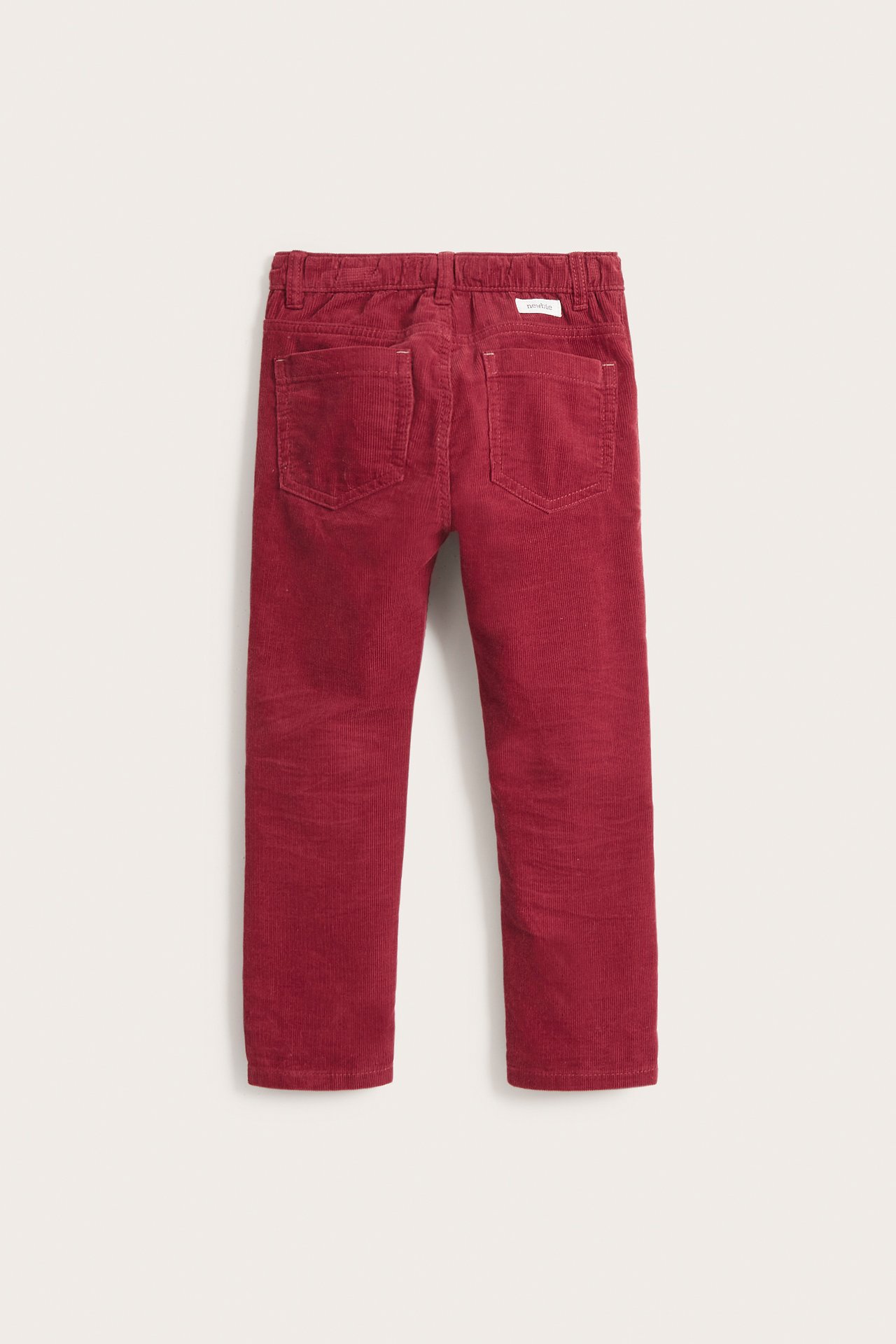 Pants in woven corduroy - Red - 6