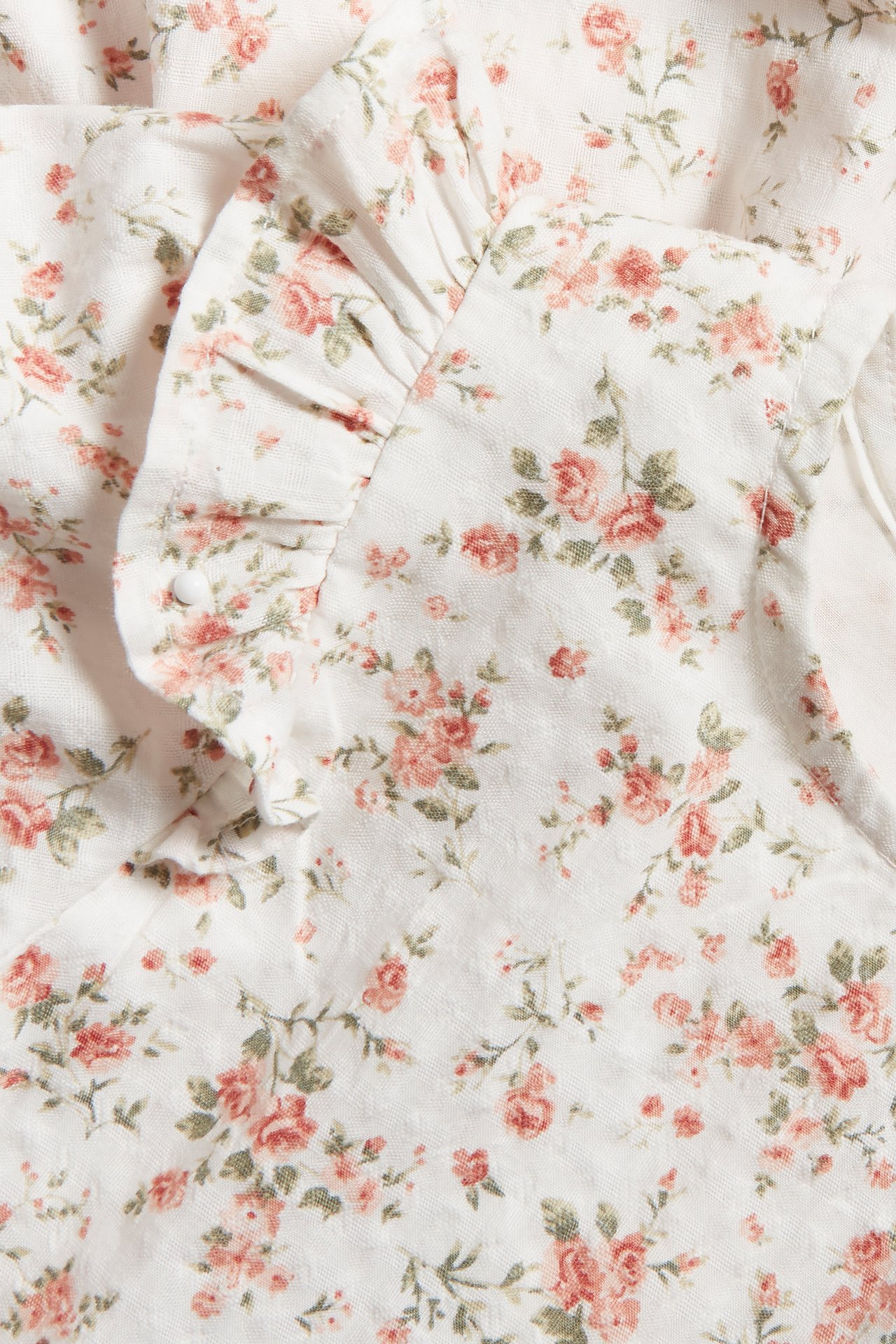 Floral dress - White - 1