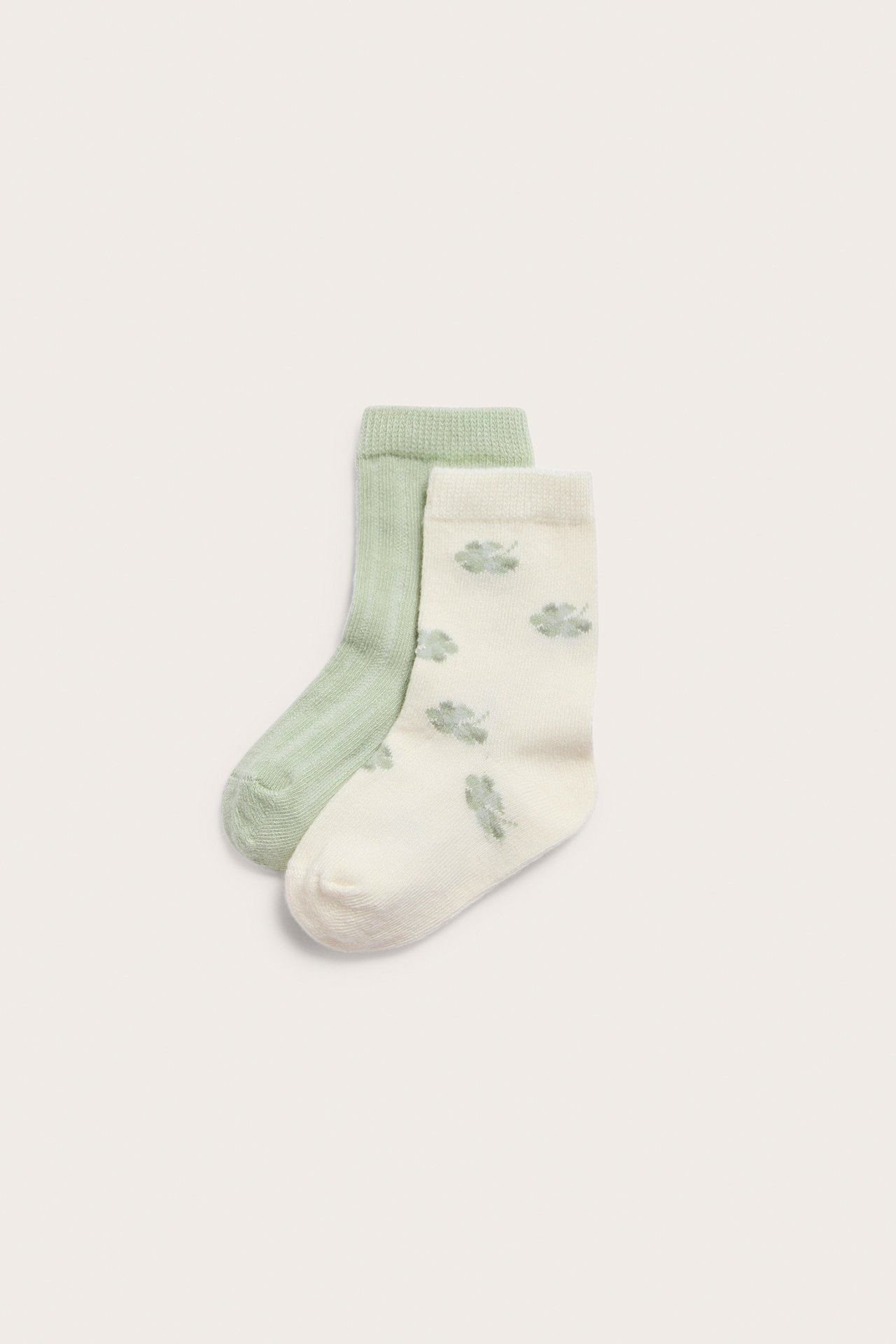 Clover leaf socks 2pk