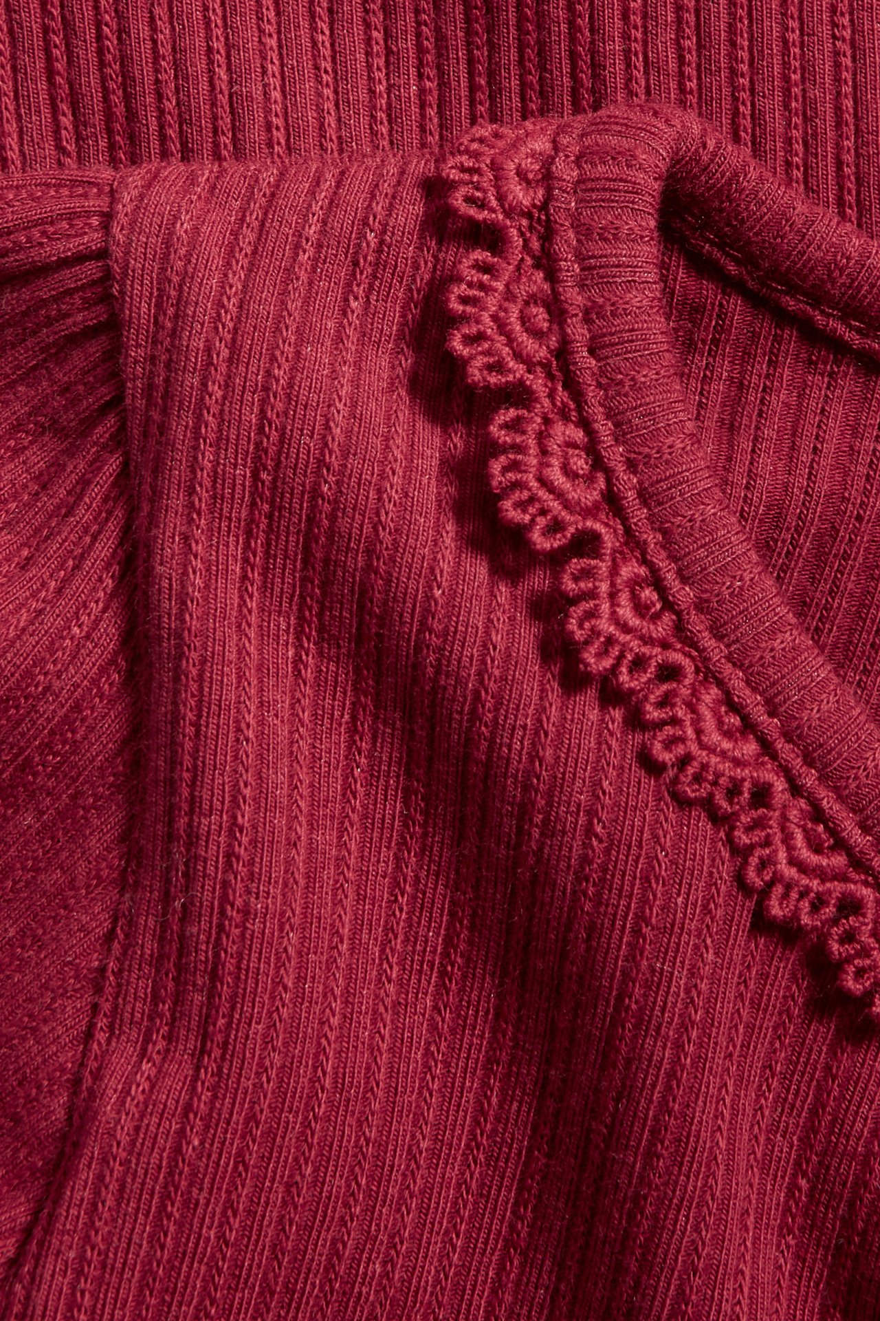 Anzug mit langen Ärmeln - Rot - 1