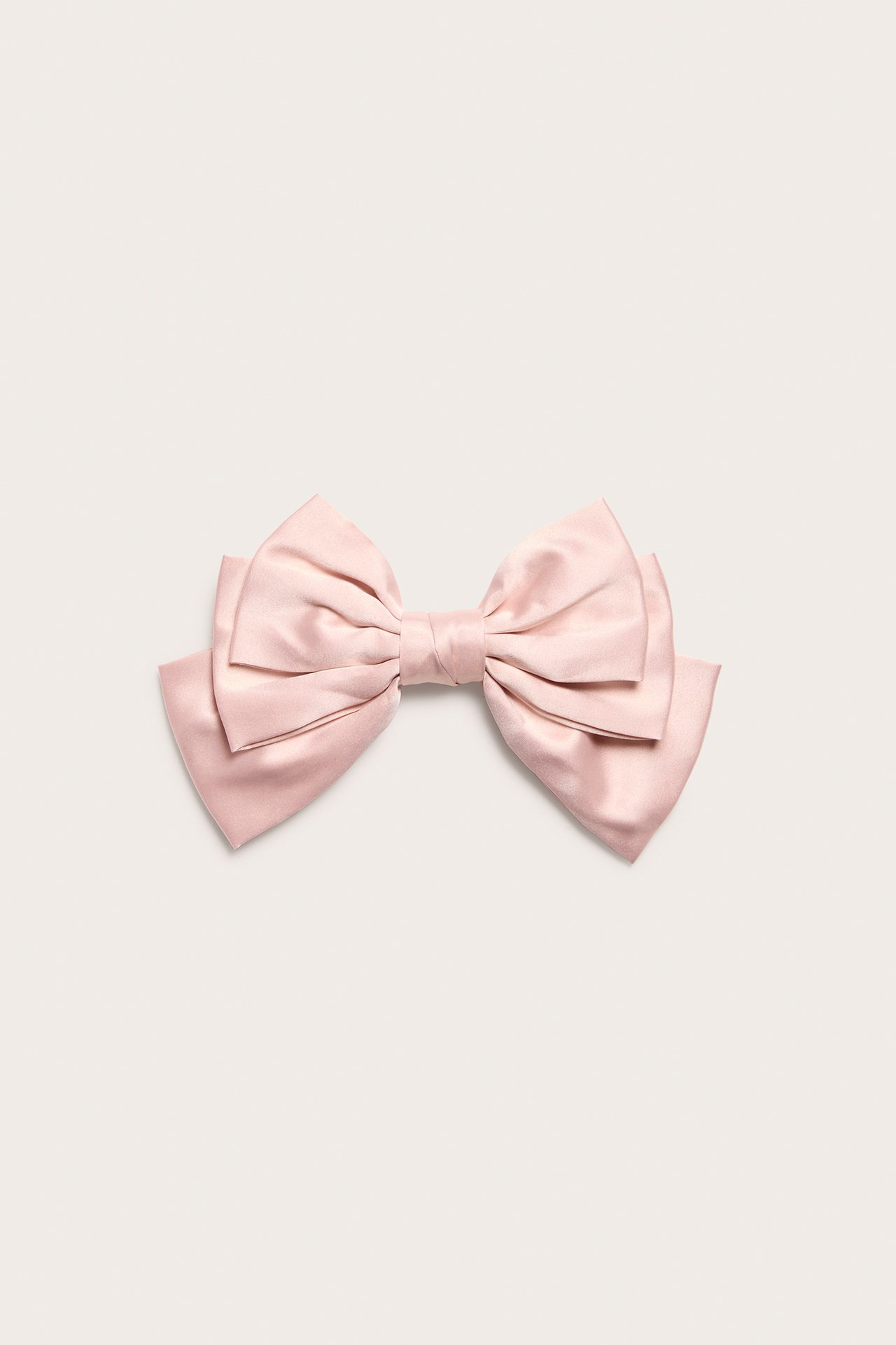 Large satin bow