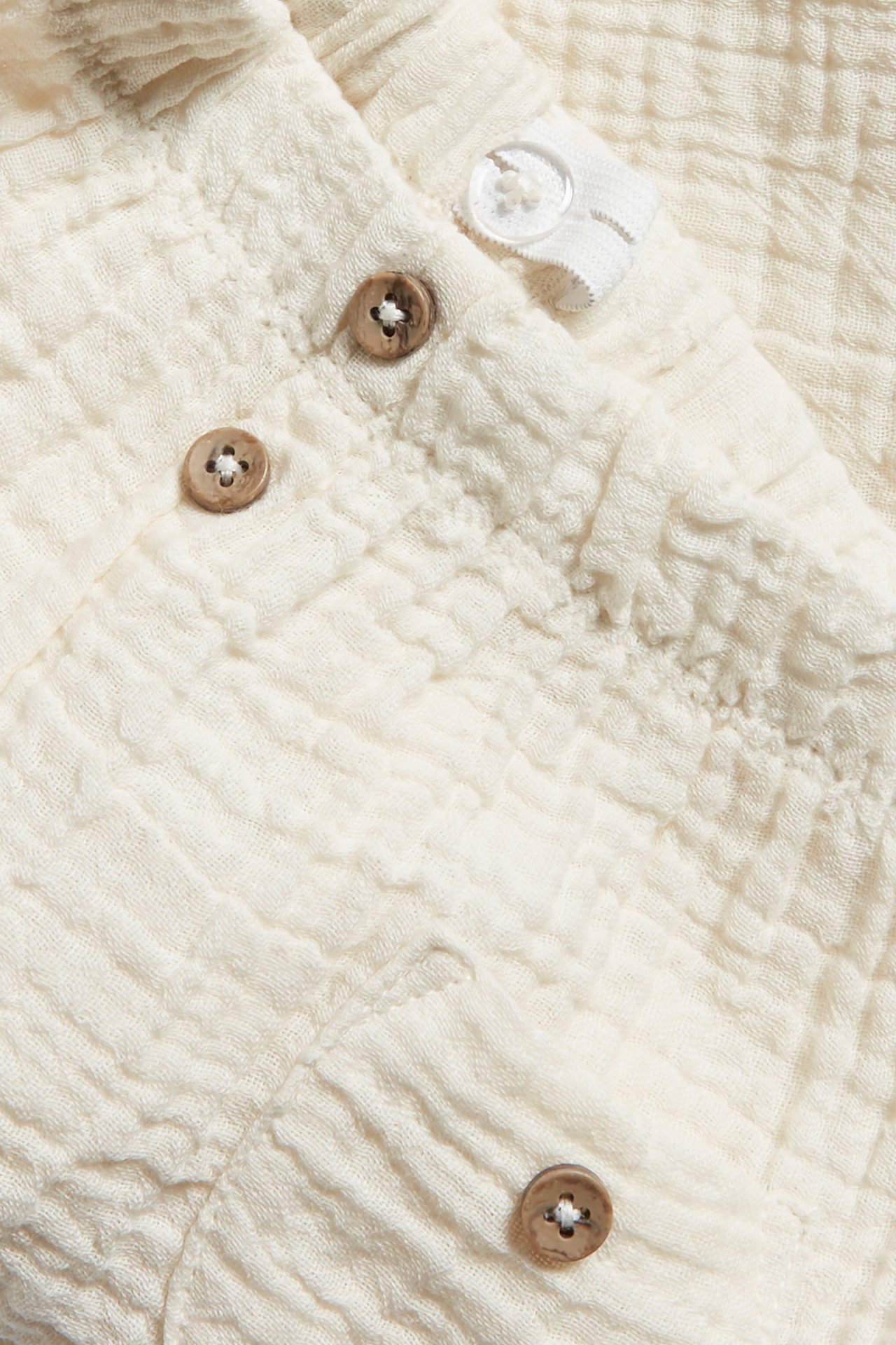 Hose aus Baumwollmusselin - Hellbeige - 1