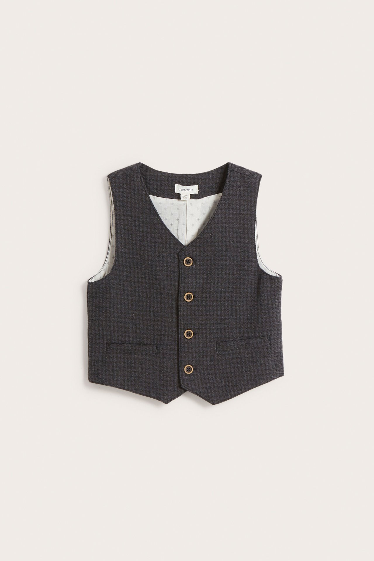 Dark grey waistcoat - Dark grey - 3