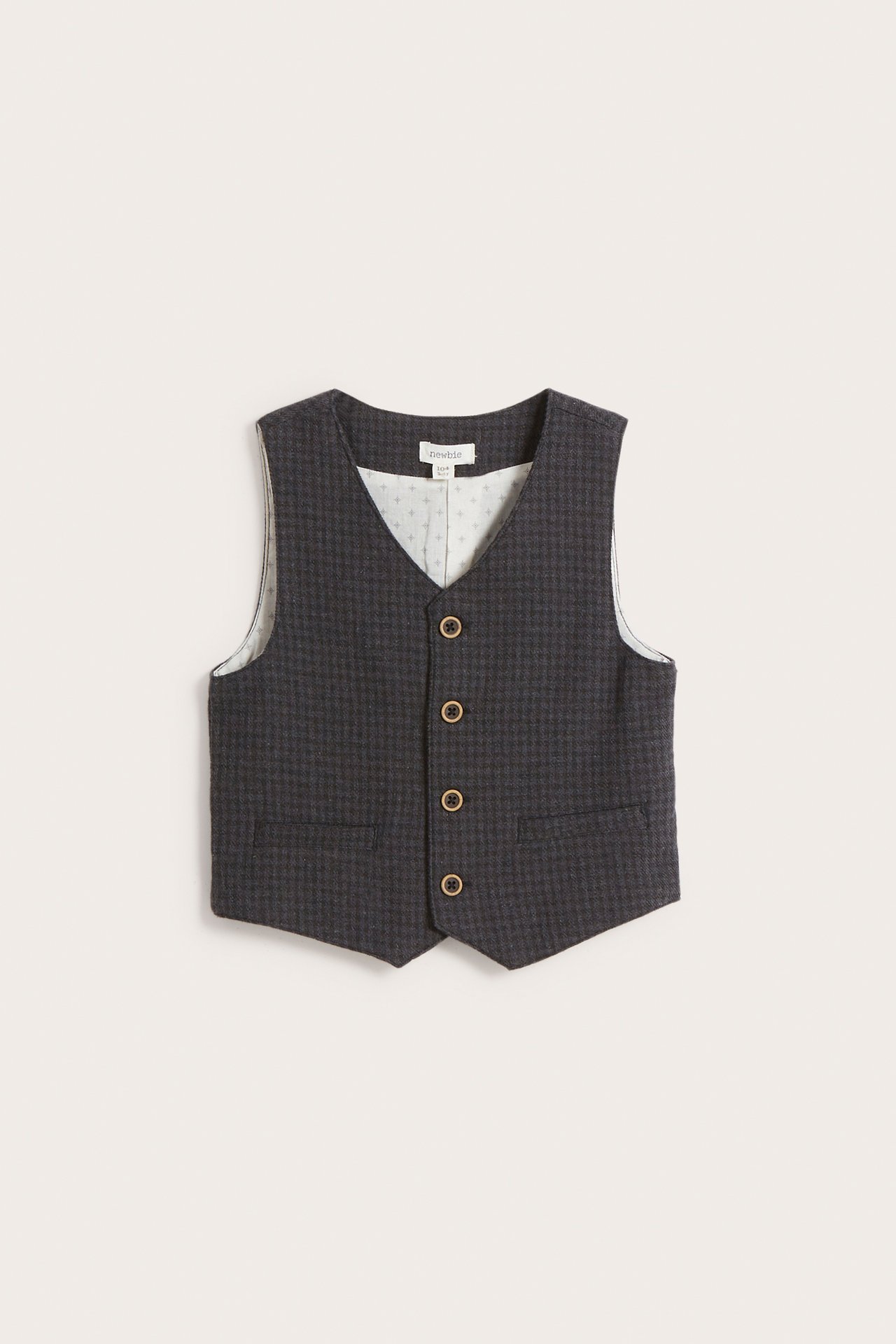 Dark grey waistcoat - Dark grey - 6