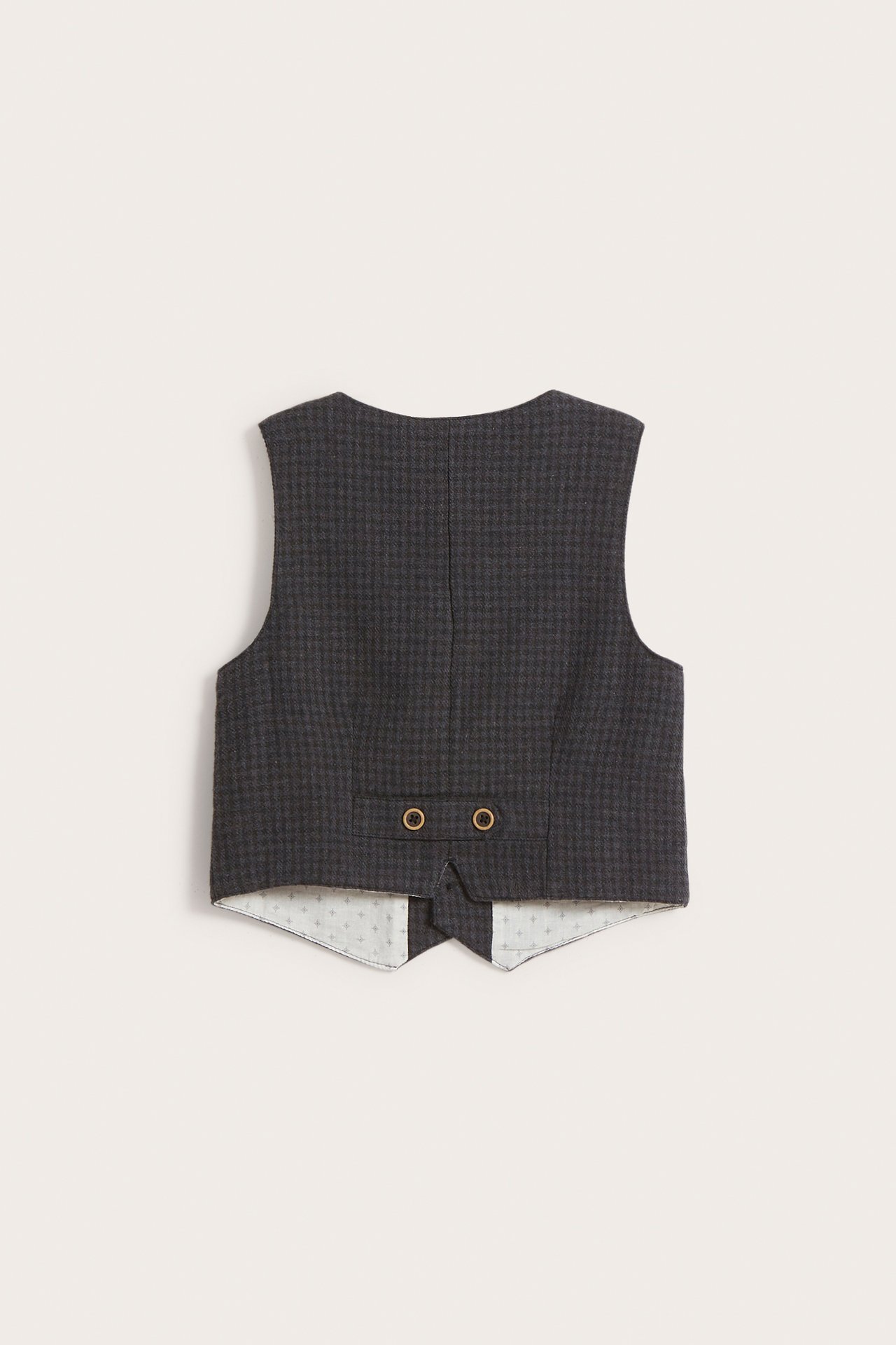 Dark grey waistcoat - Dark grey - 7