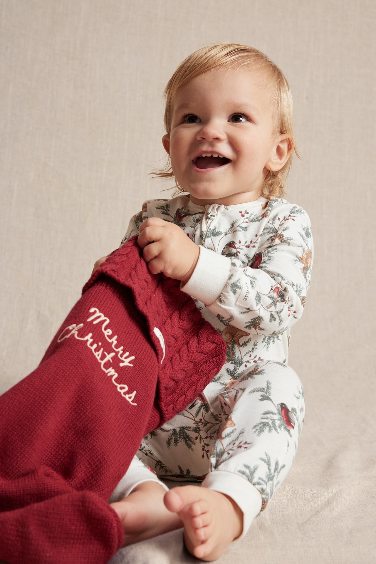 Christmas sleepsuit