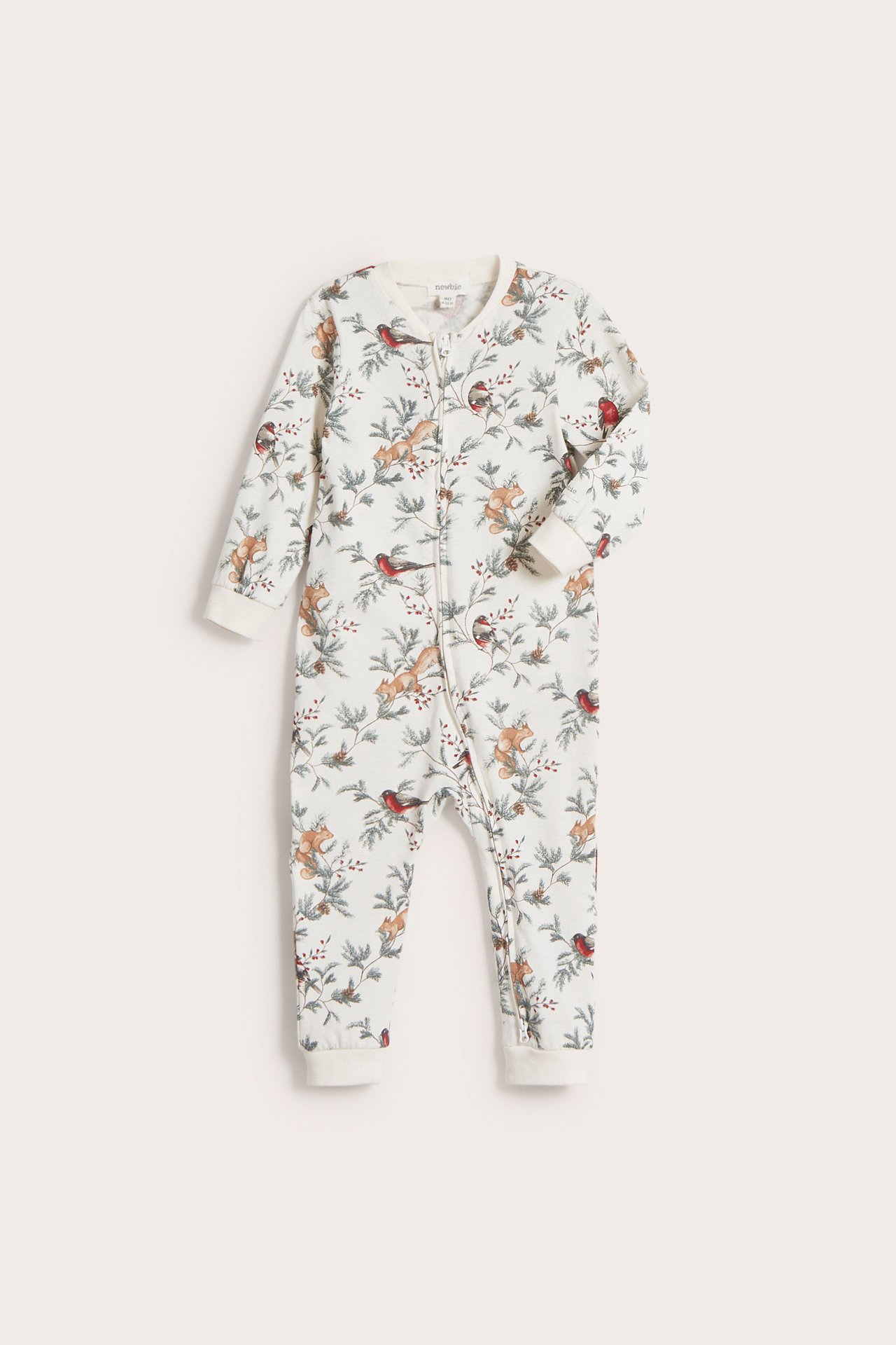 Christmas sleepsuit - Off-white - 2