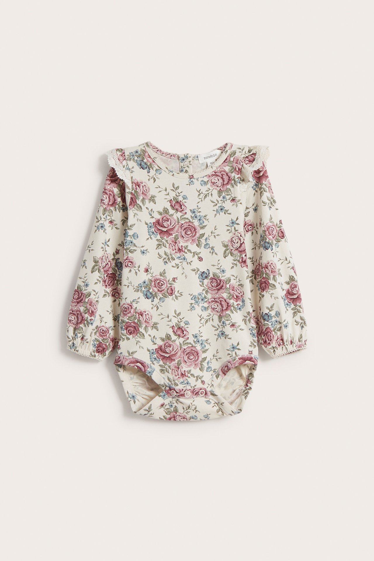 Floral frill bodysuit