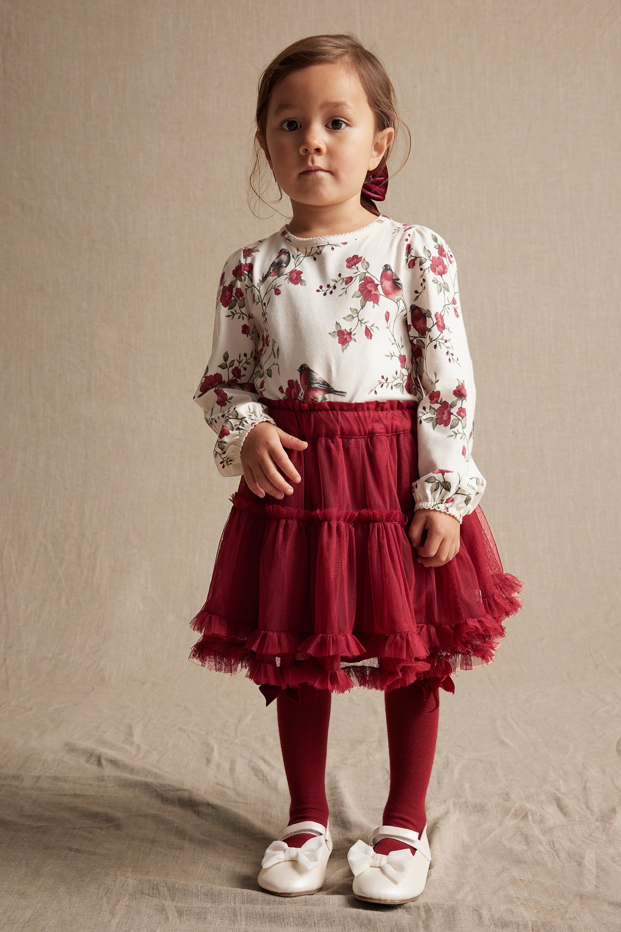 Tulle skirt - Red - 2