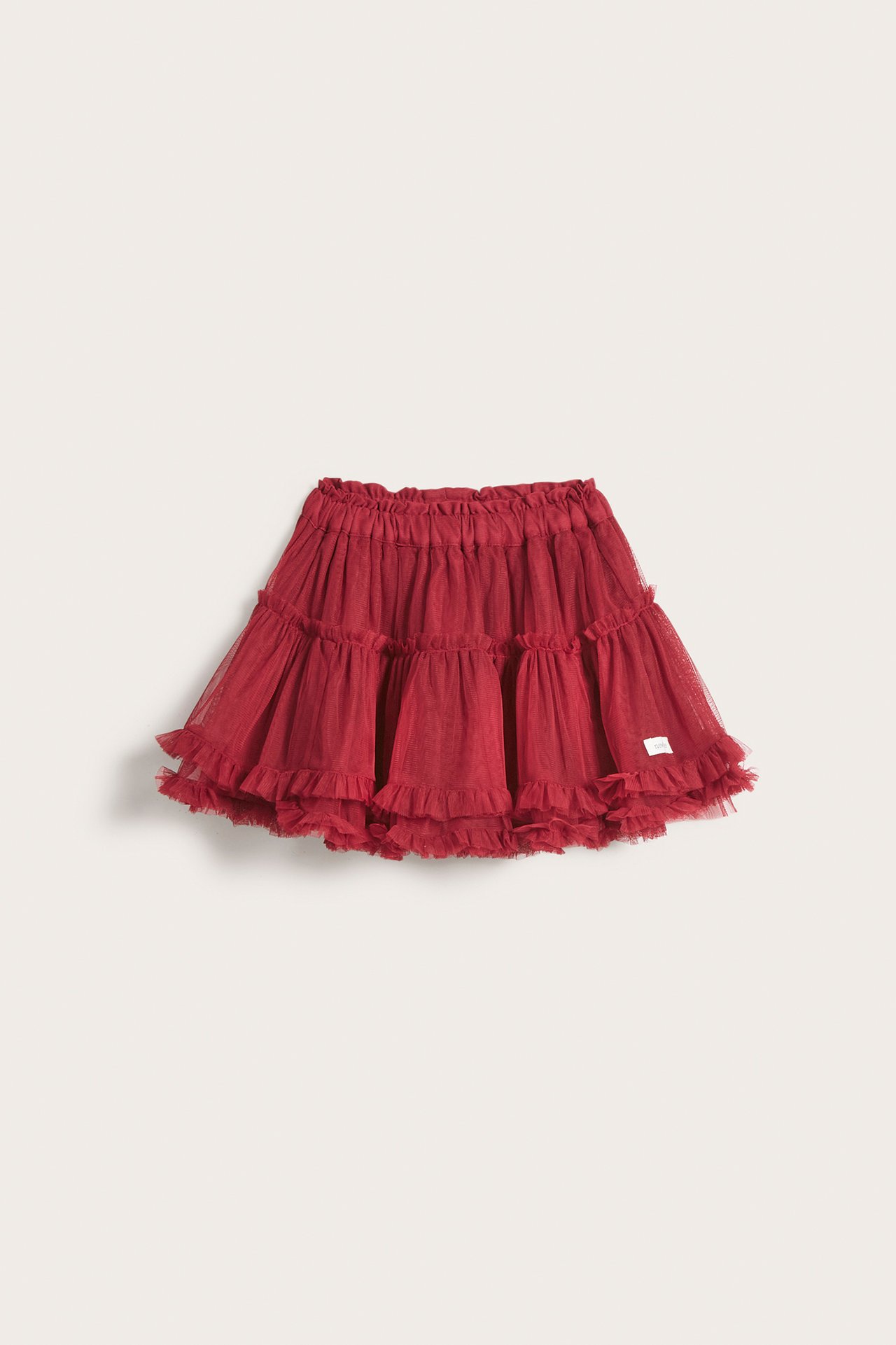 Tulle skirt - Red - 6