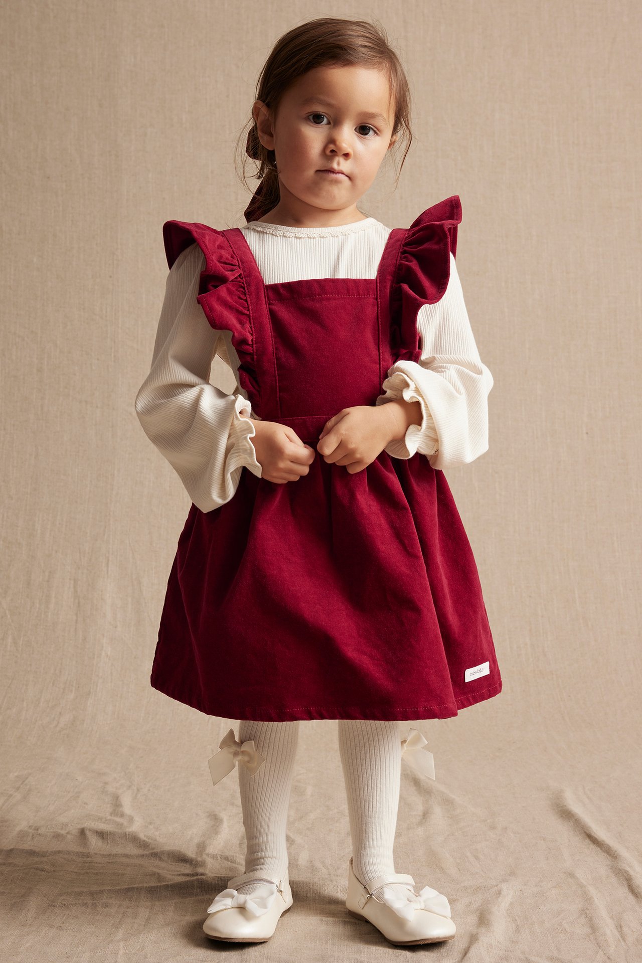 Rüschenkleid - Rot - 3