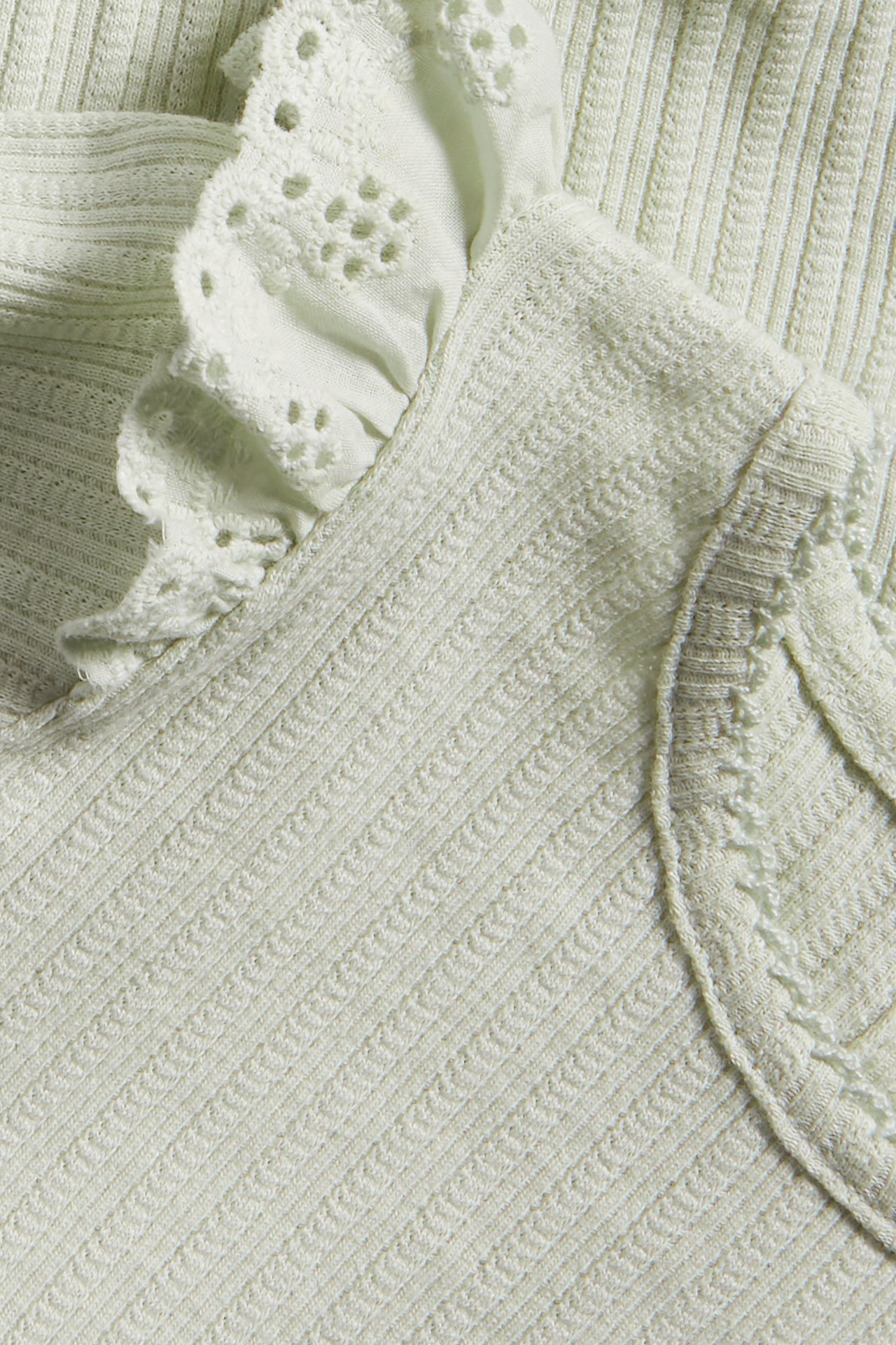 Body with frill - Light green - 1