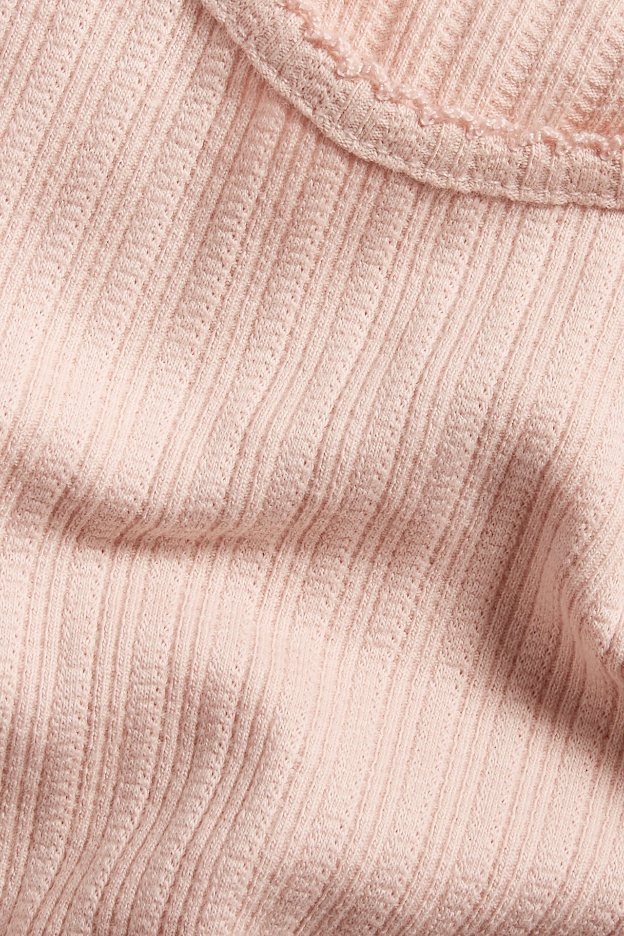 Frill top - Light pink - 1