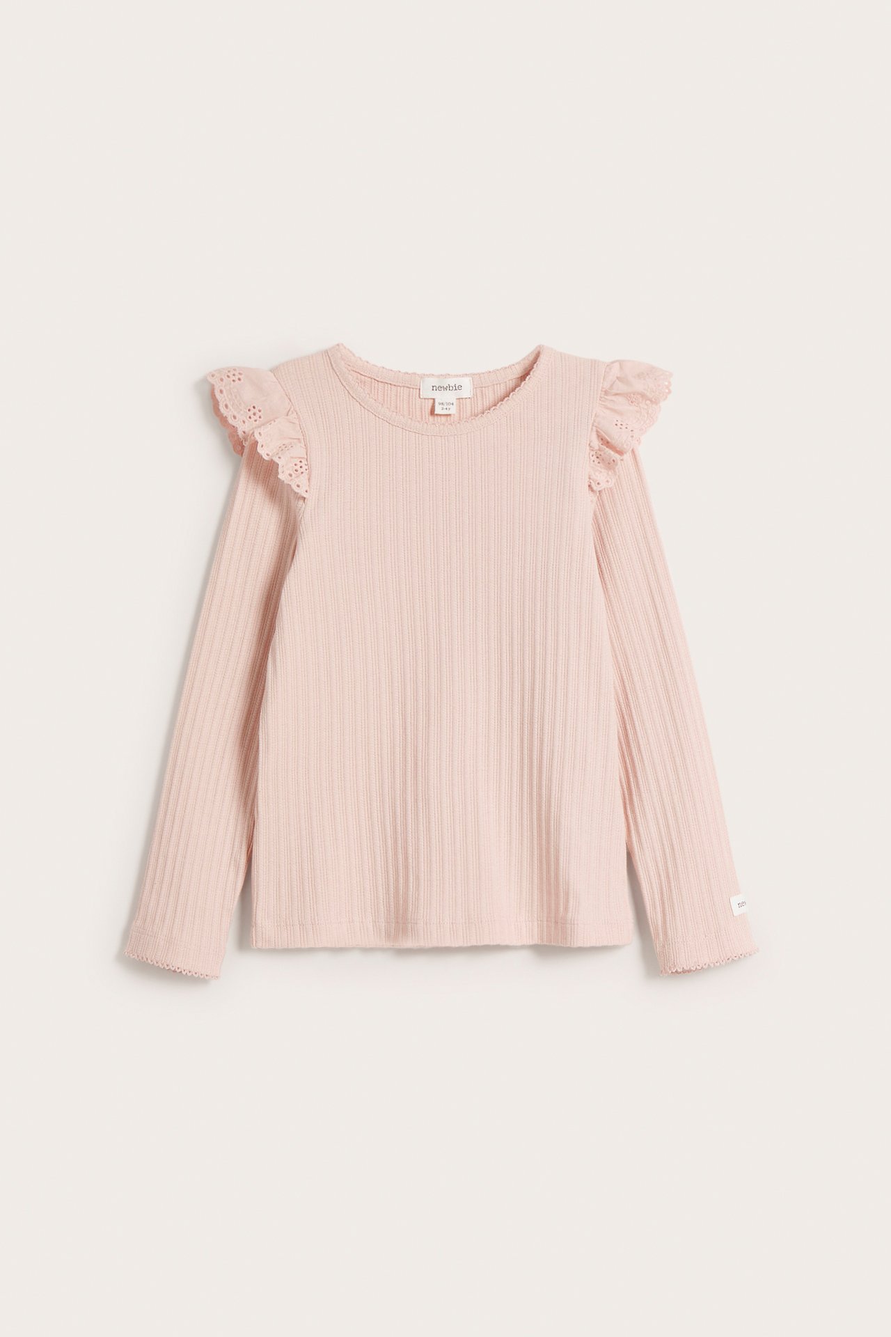 Frill top - Light pink - 2