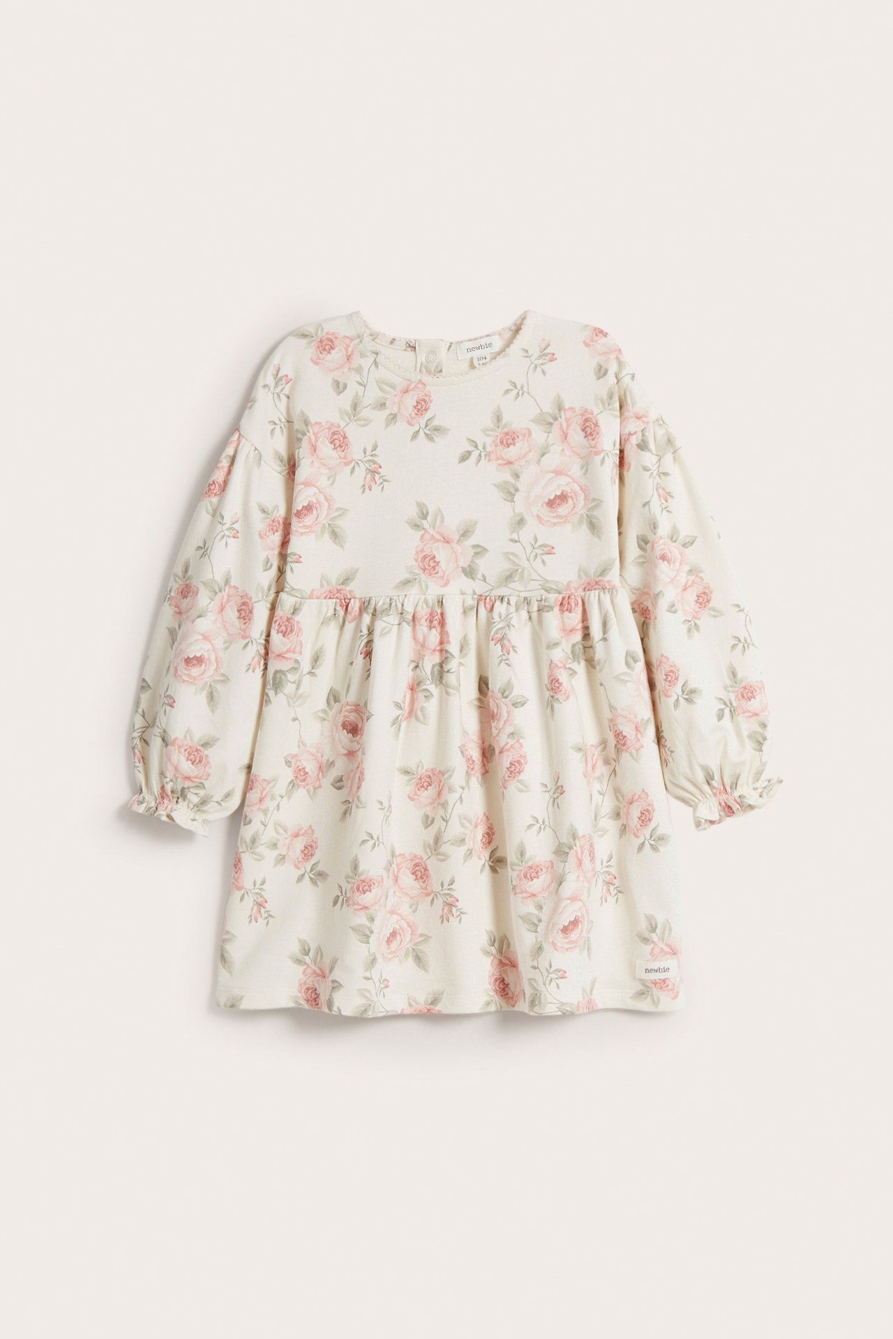 Rose pattern dress