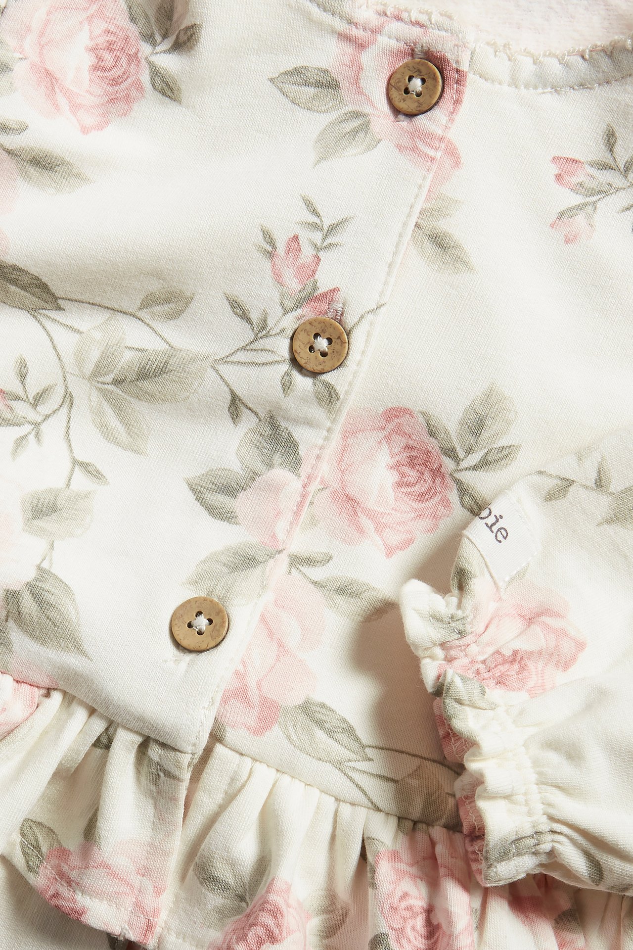 Warm floral jumpsuit - Off-white - 5