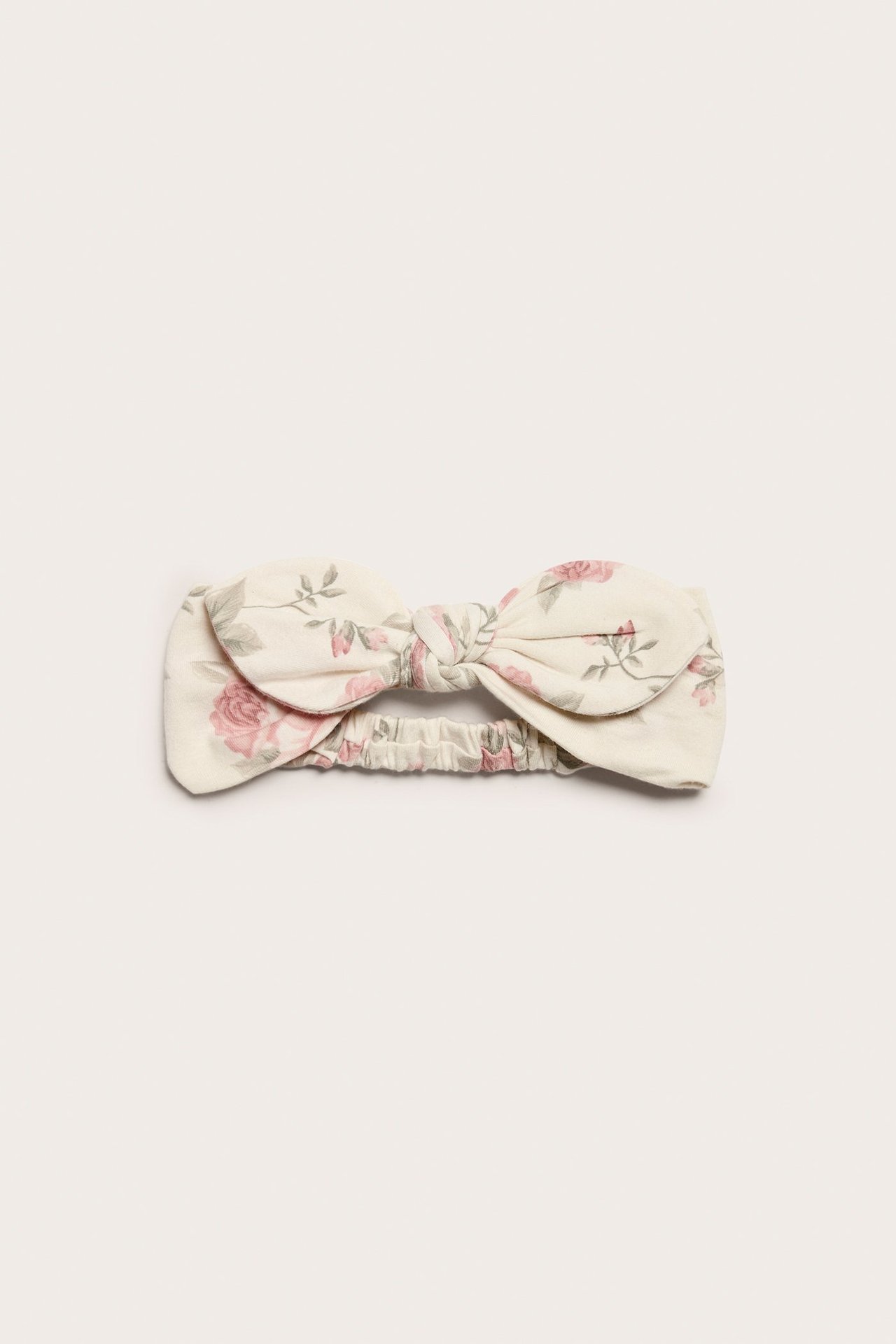 Floral hairband - Off-white - 1