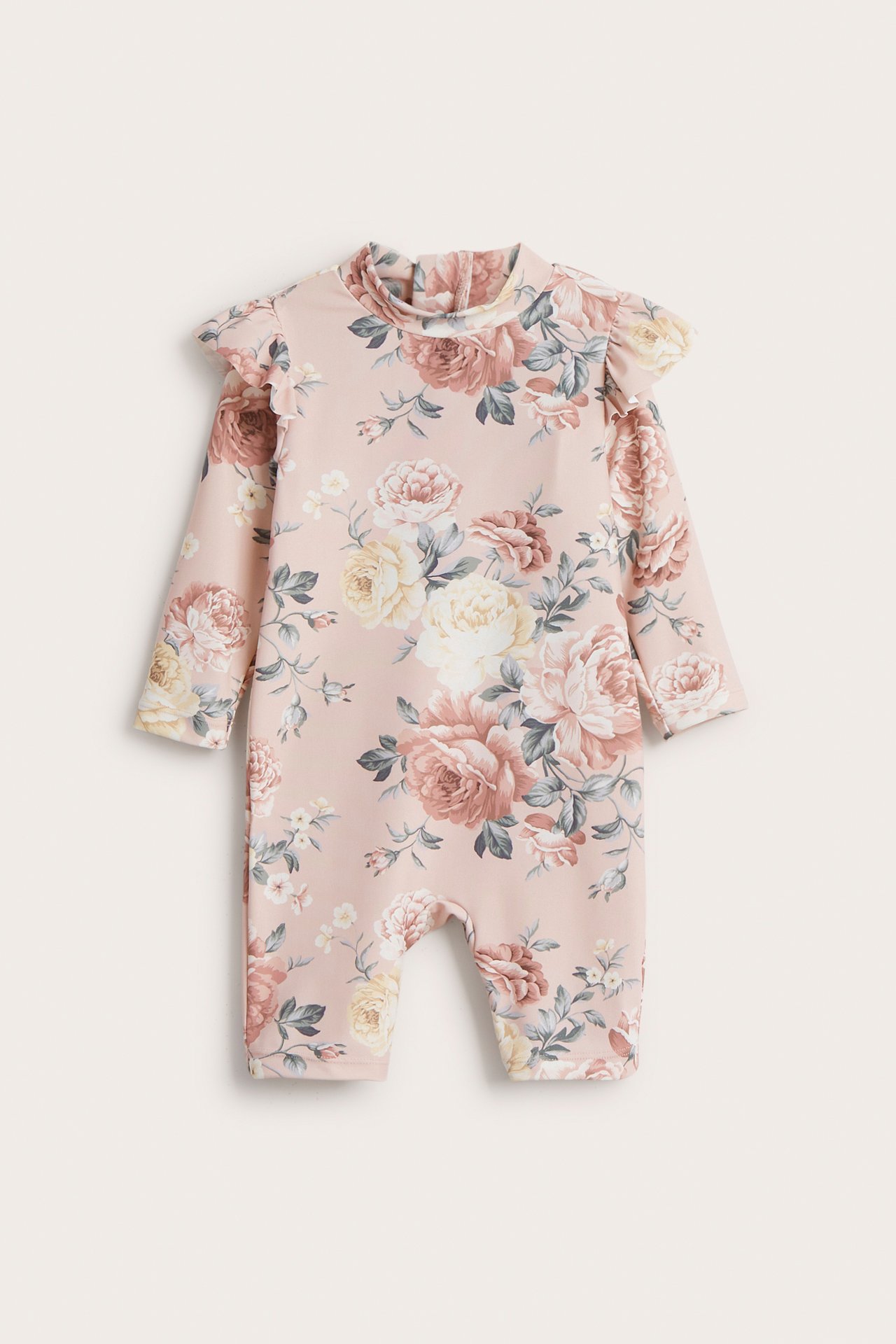 Floral UV suit - Pink - 1