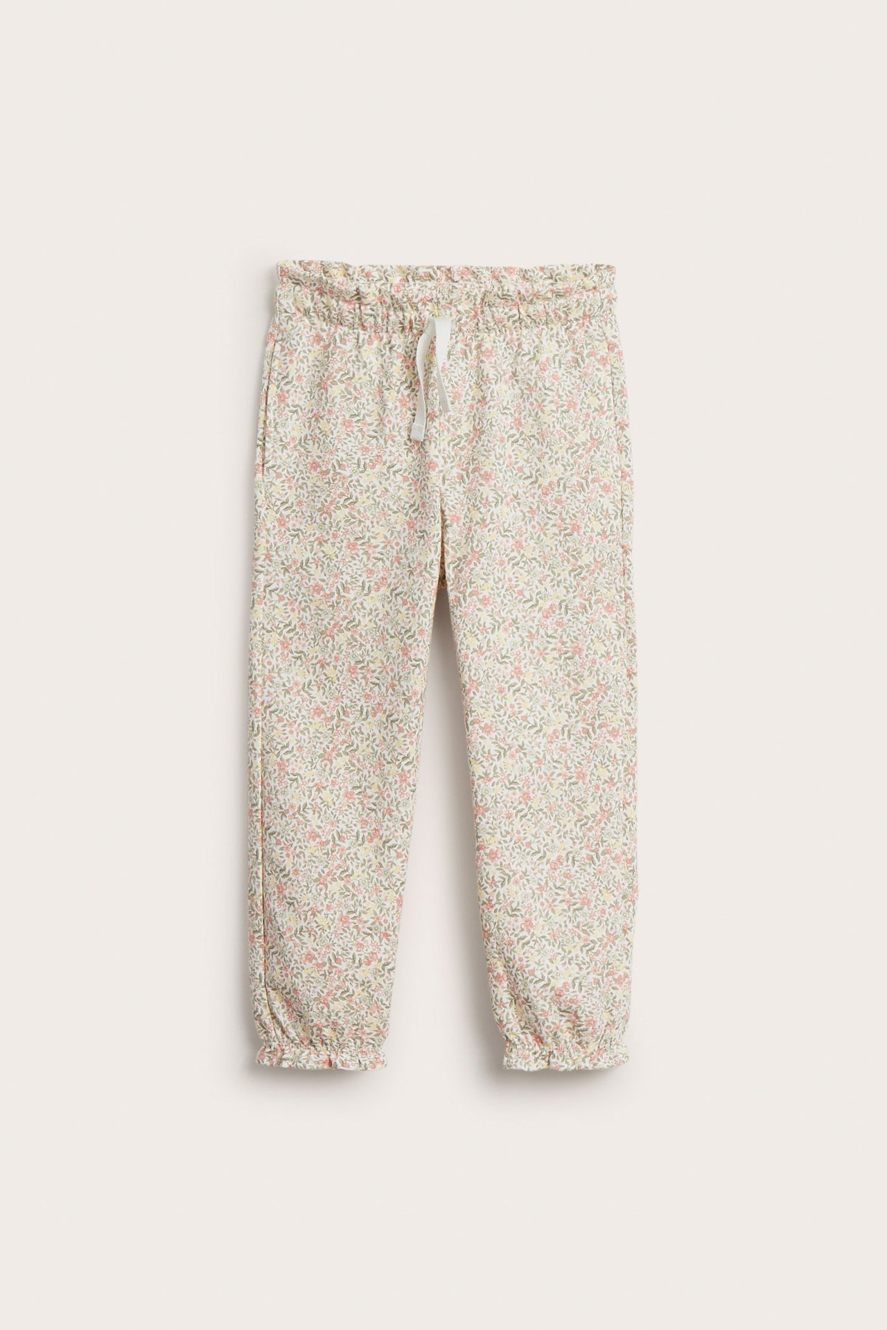 Floral pants - Off-white - 2